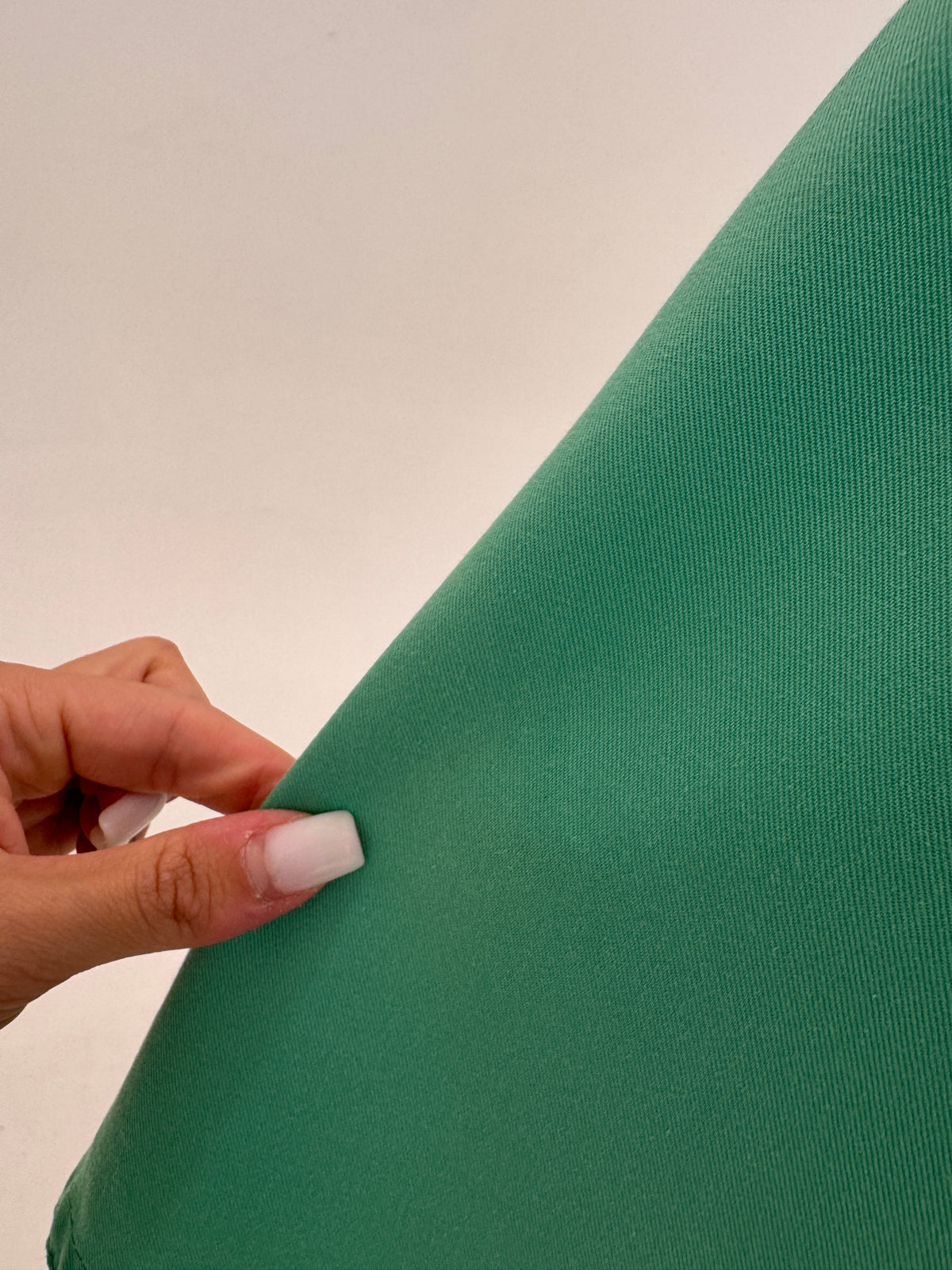 Fustă vintage petrecută mint green cu influențe casual din canvas de bumbac