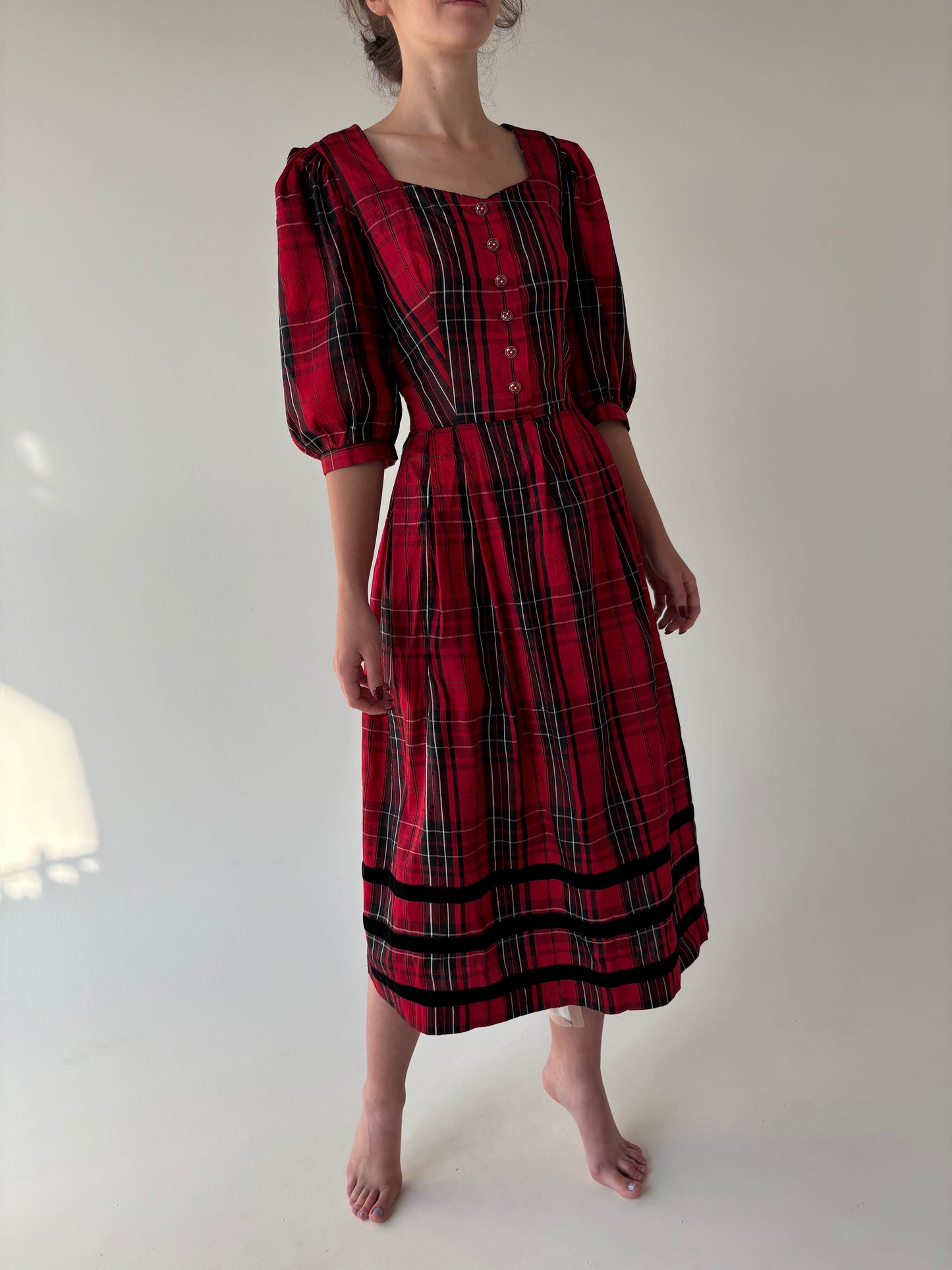 Rochie din mătase naturală dupioni cu corsaj