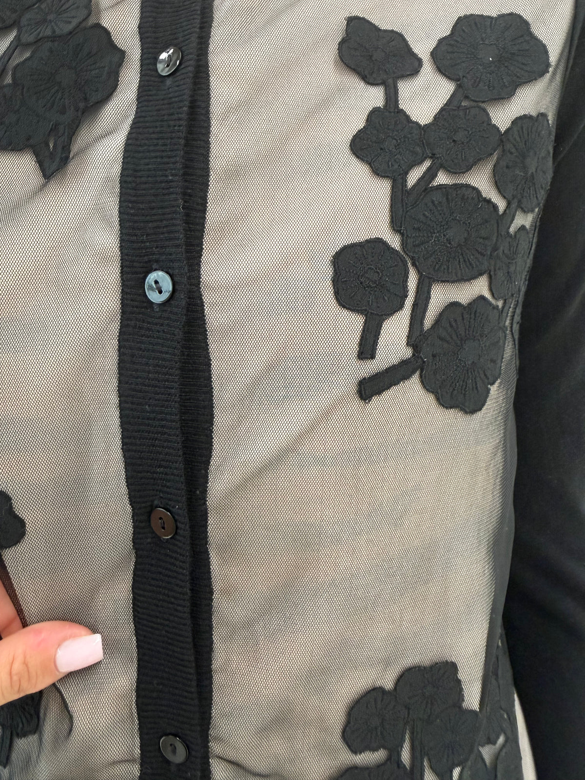 Cardigan Max Mara spectaculos din lana și mătase naturală