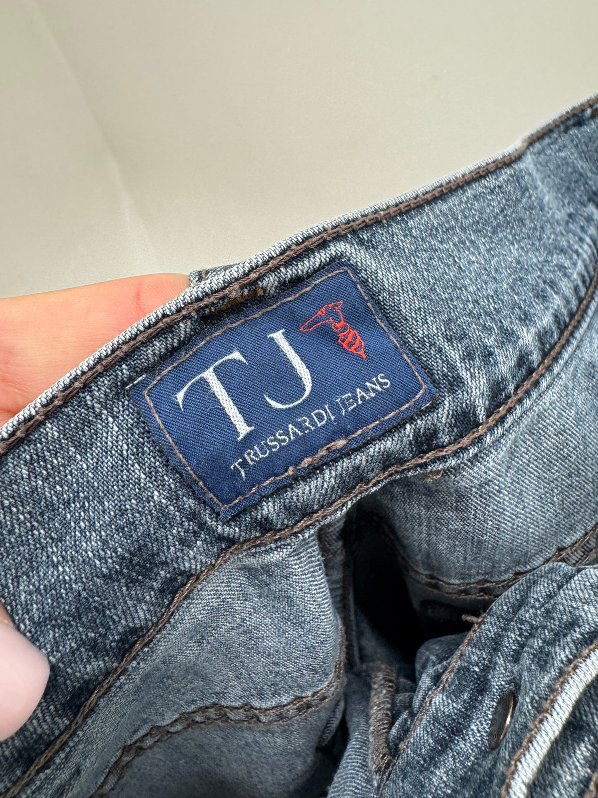 Jeans tall Trussardi ultra confort modelatori classic wash straight leg