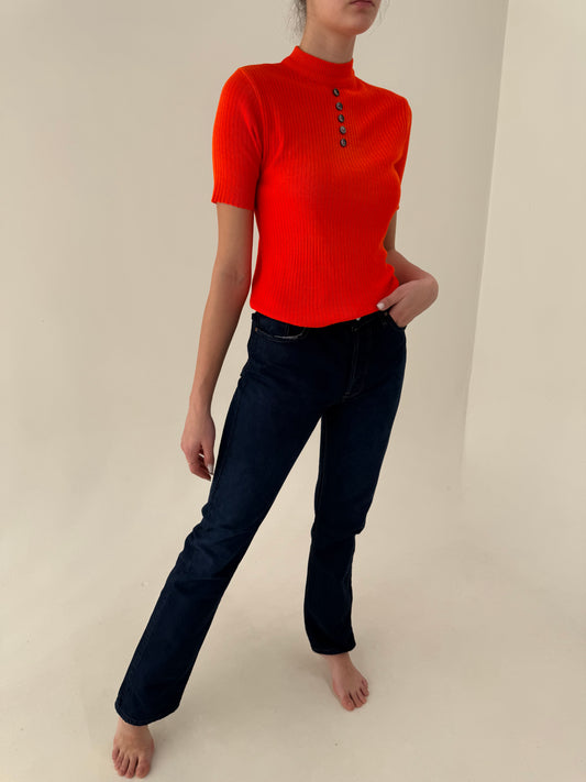 Jeans vintage premium tall indigo wash straight leg