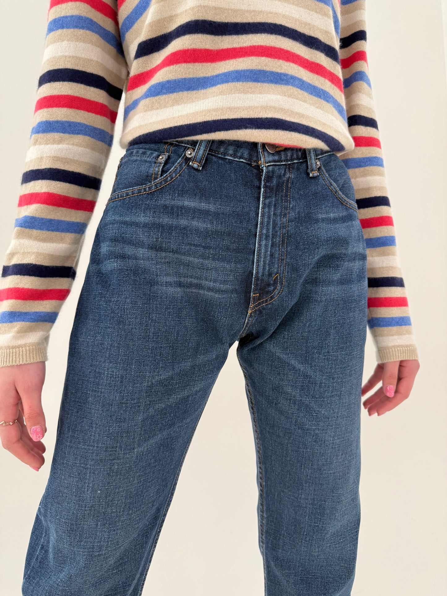 Jeans Levi’s tall 505 dark wash straight leg