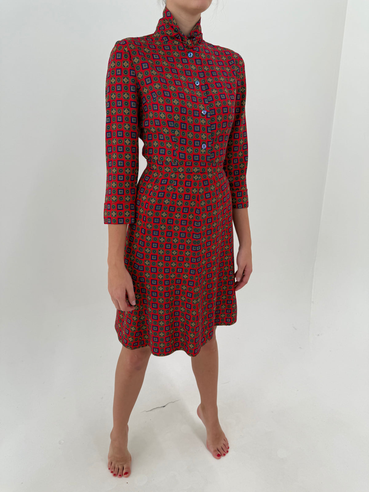 Deux piece vintage din lanita extrafina petite