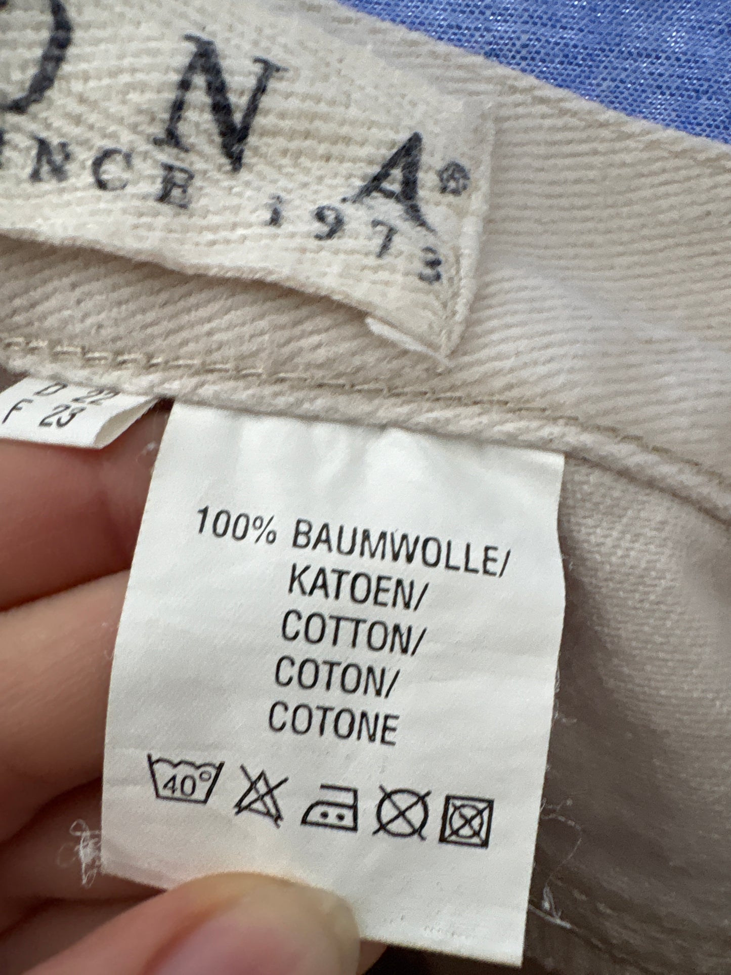 Jeans vintage butter nude cu talie ultra înaltă elastică mom fit petite