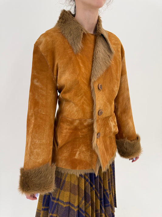 Blană naturală excepțională extrem de ușoară și călduroasă Shearling