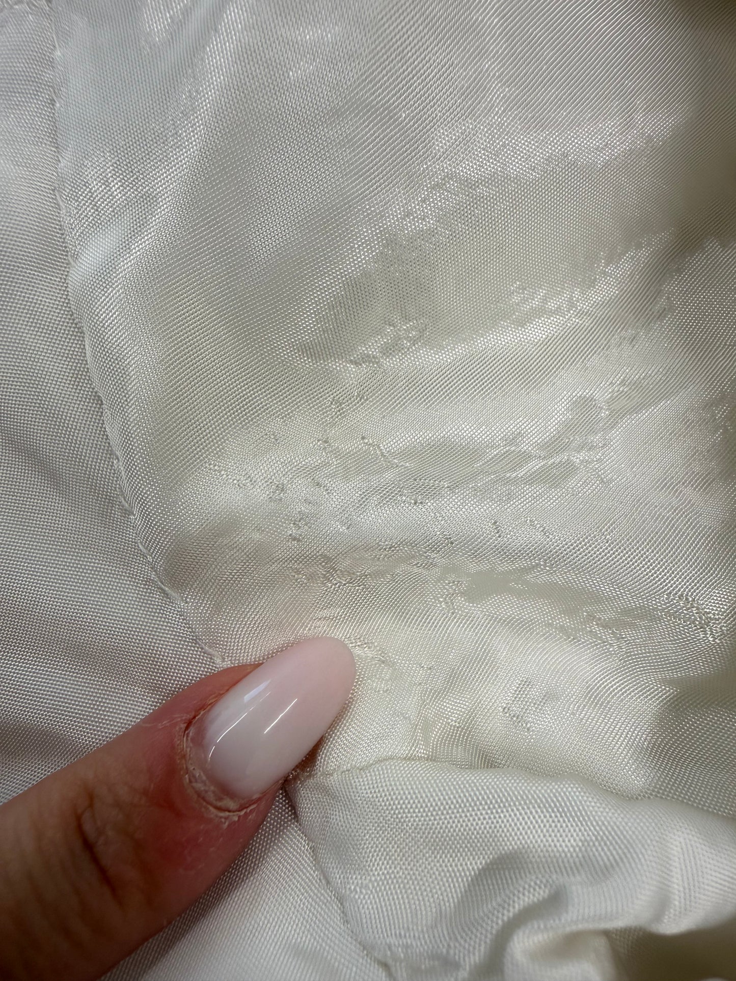 Sacou vintage petite  în croi de ani din brocart de vară superb satinat