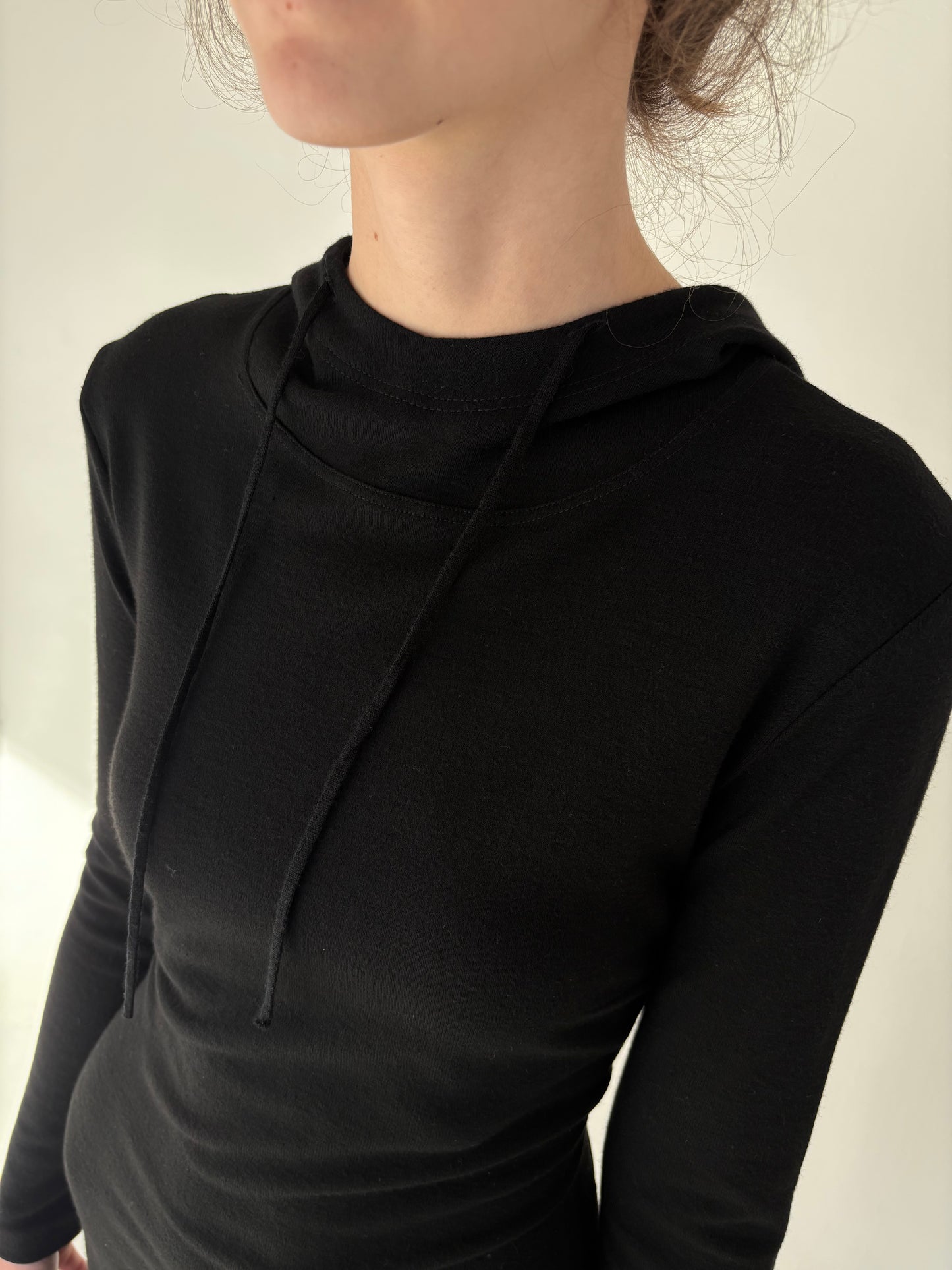 LBD din lana merino extrafina cu influențe casual