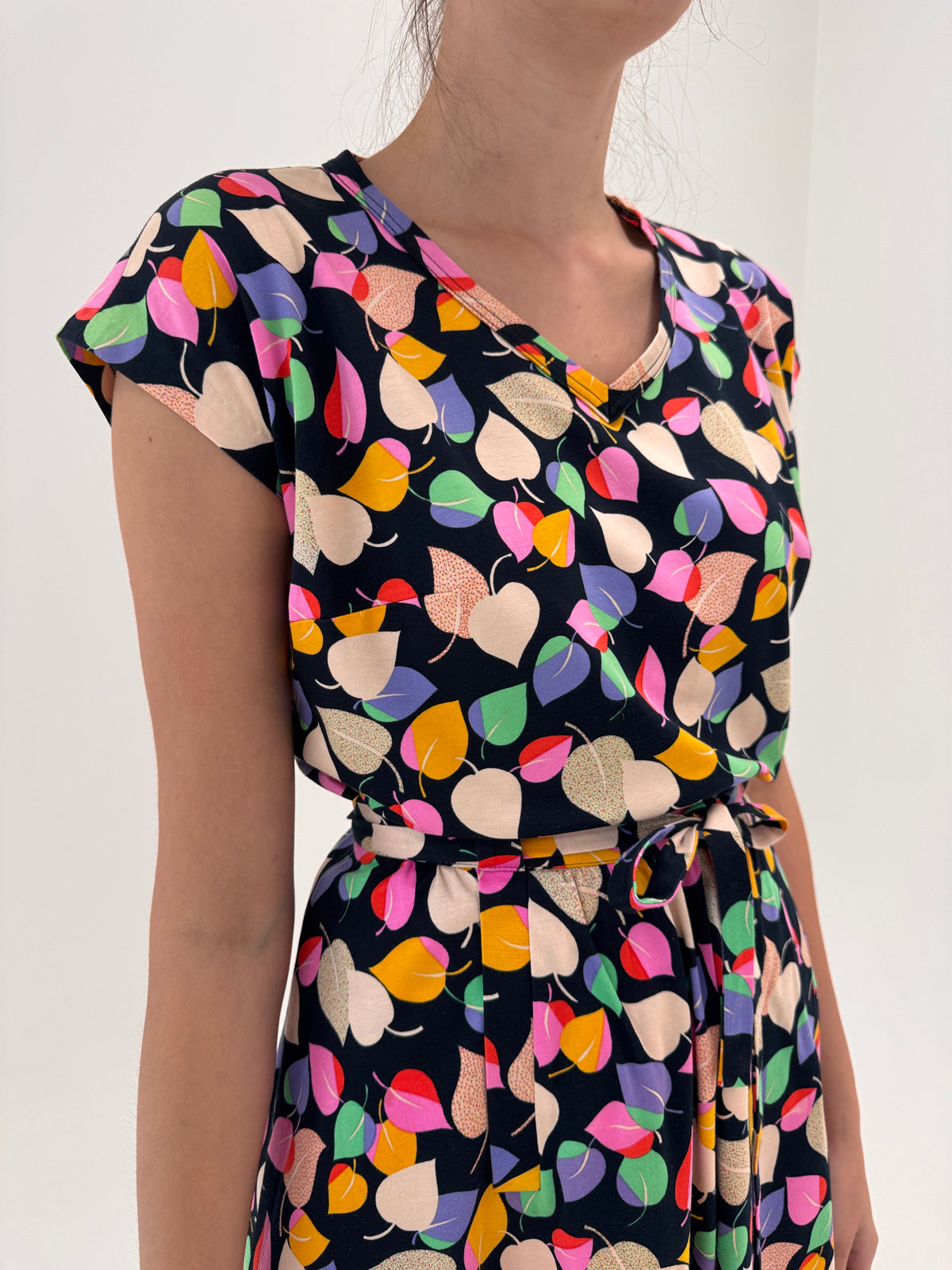 Set vintage din bumbac premium ultra confort cu print organic în culori superbe