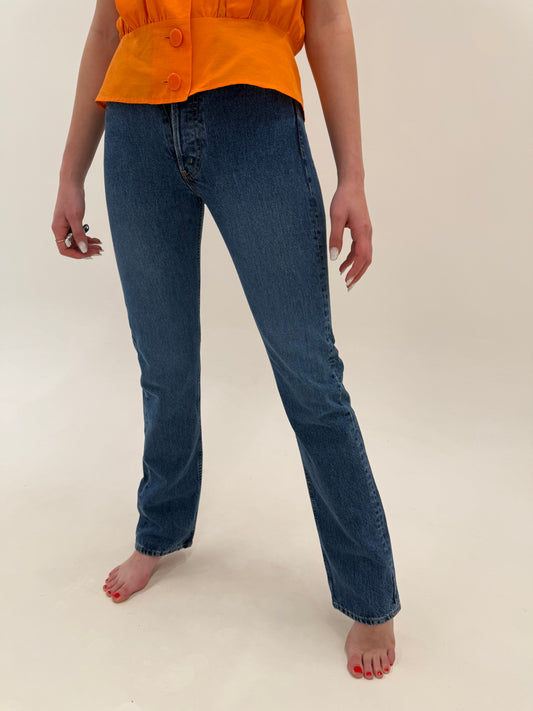 Jeans vintage noi tall straight leg  classic wash