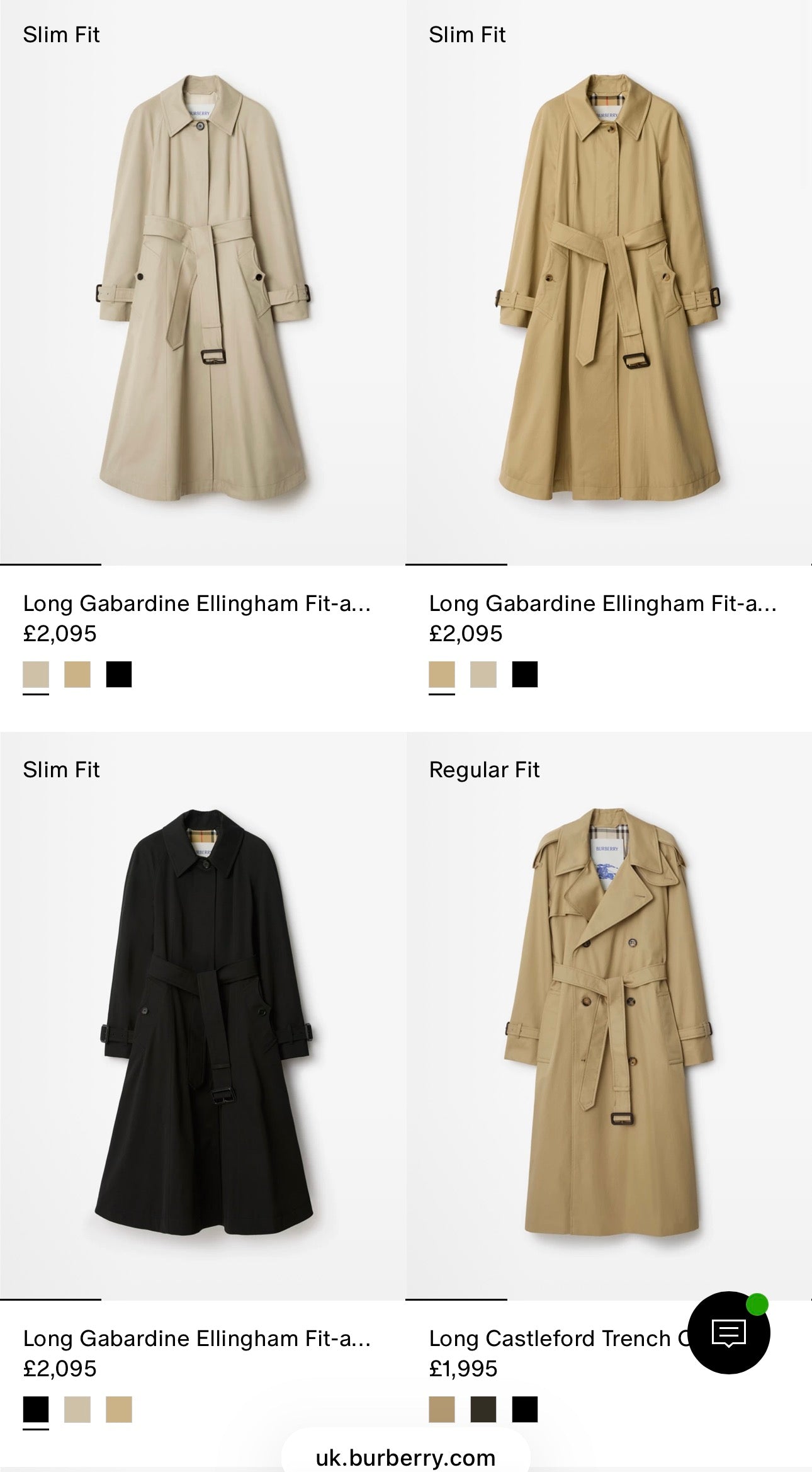 Trench Burberry vintage în croi clasic din gabardină camel cu interior specific