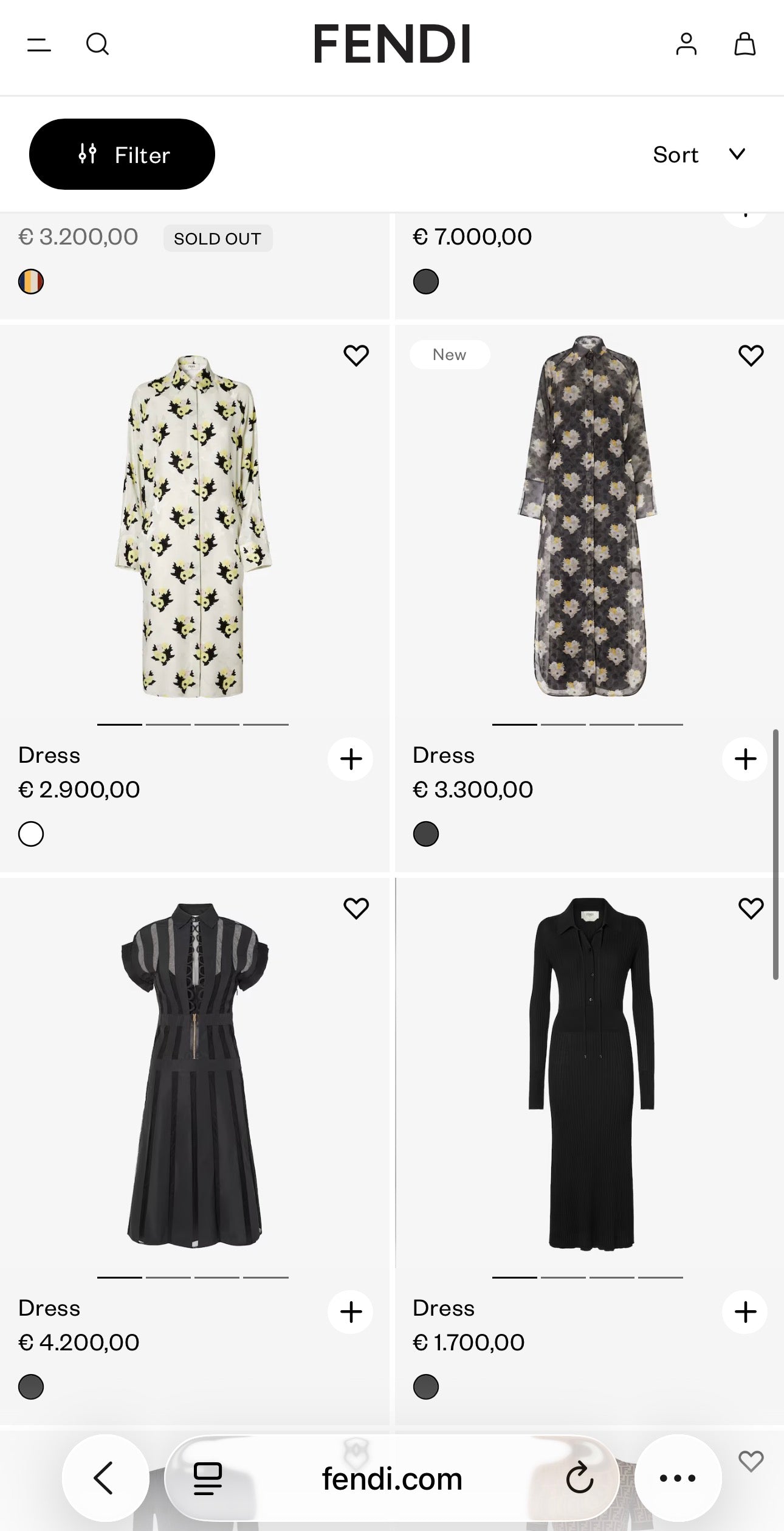 LBD Fendi în croi atemporal ultra confort