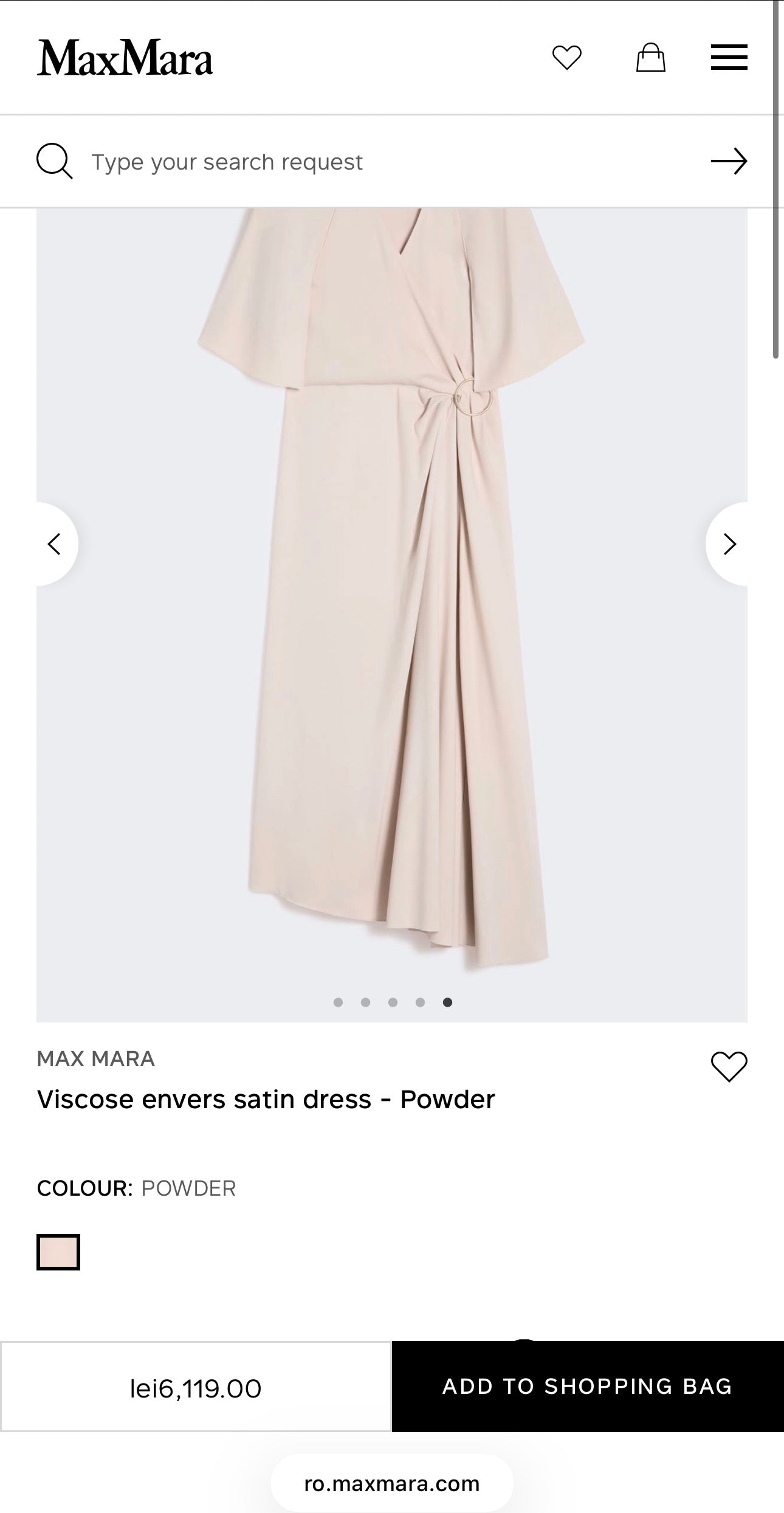 Rochie Max Mara de la business la cocktail albastru regal
