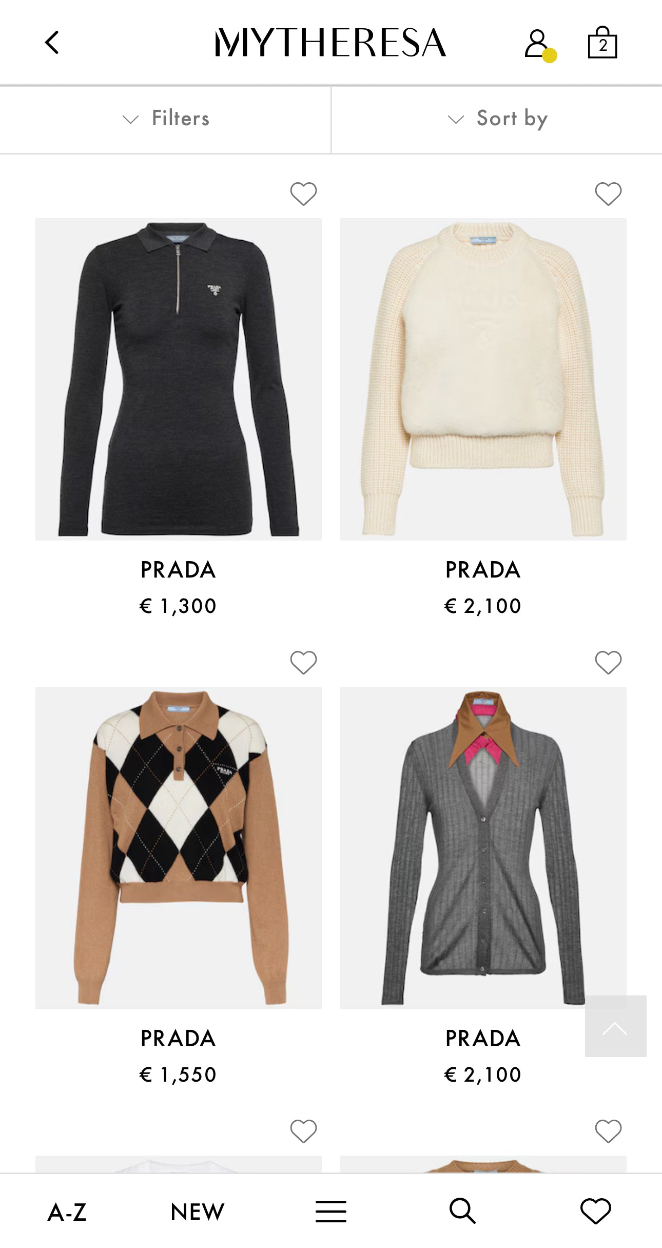 Maleta Prada cu influențe sport din lana merino extrafina