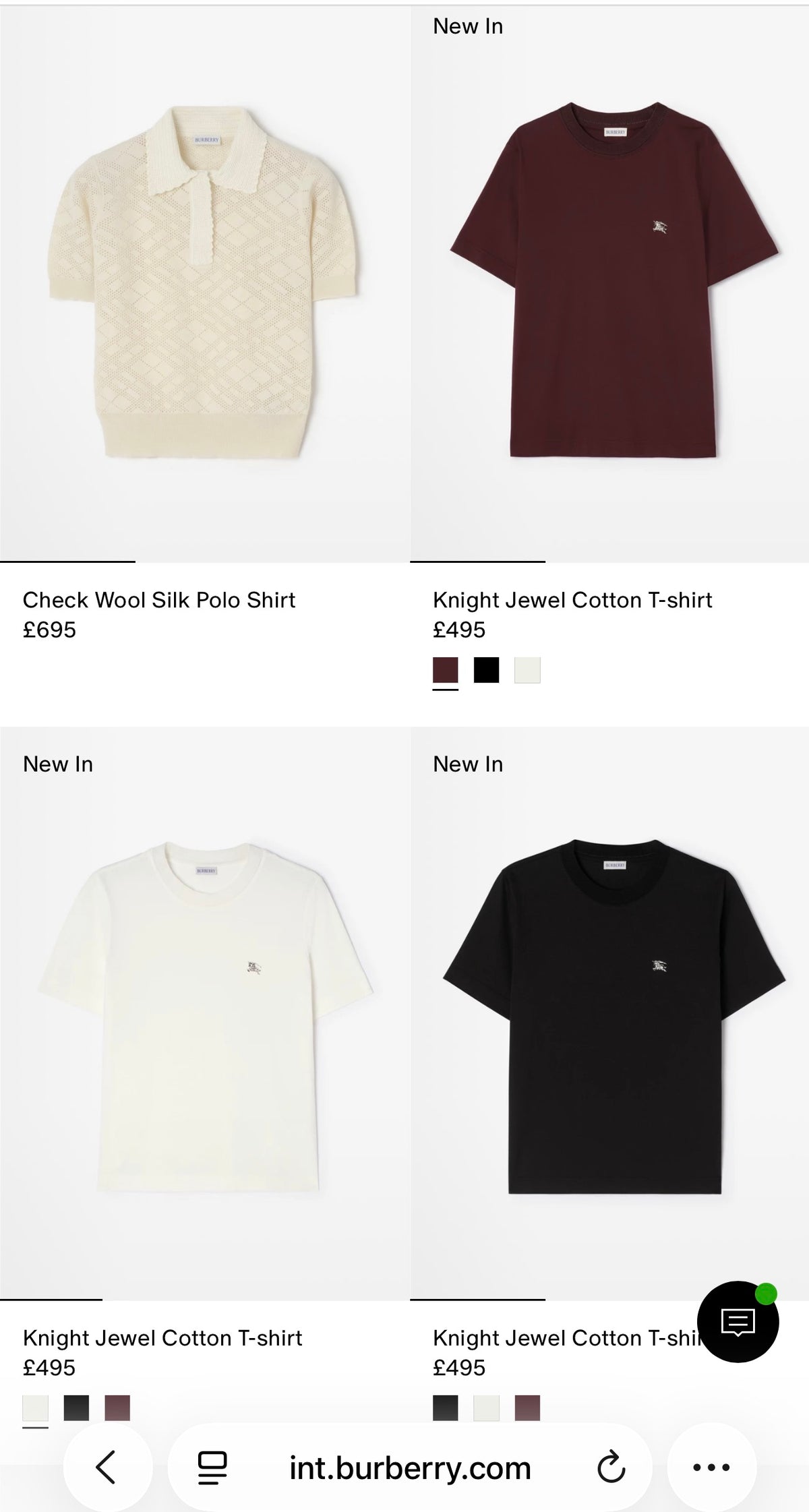 Tricou Burberry cu brandul brodat din bumbac premium