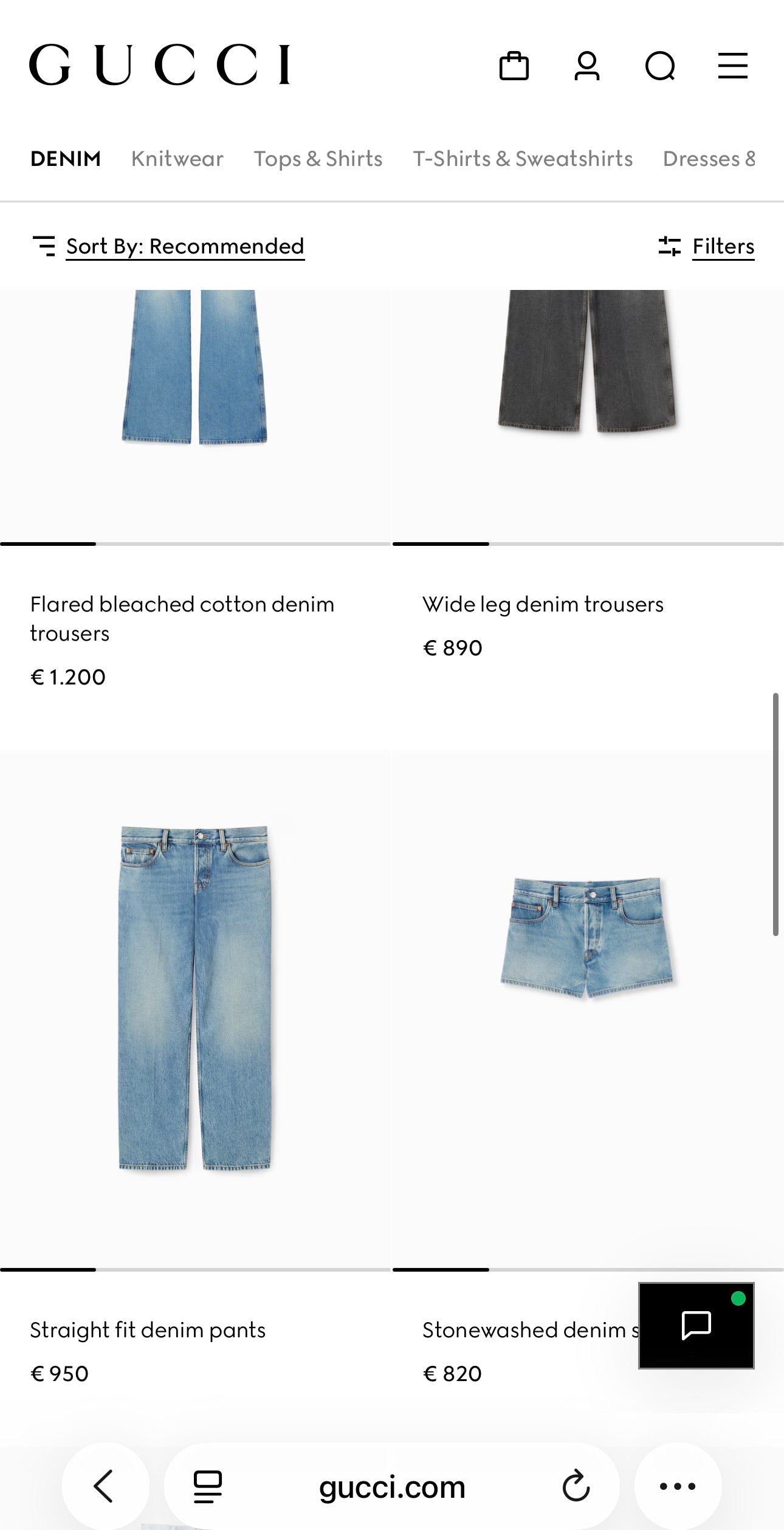 Jeans Gucci modelatori de vară petite în croi super revenit în trend