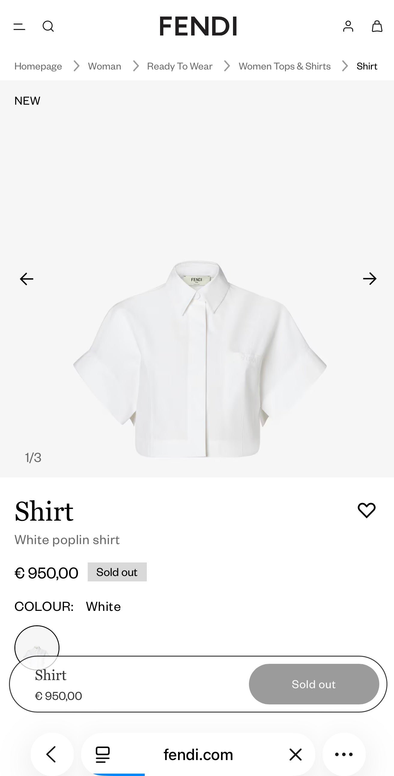 Top vintage de arhivă Fendi anii 90 cu influențe casual din bumbac texturat