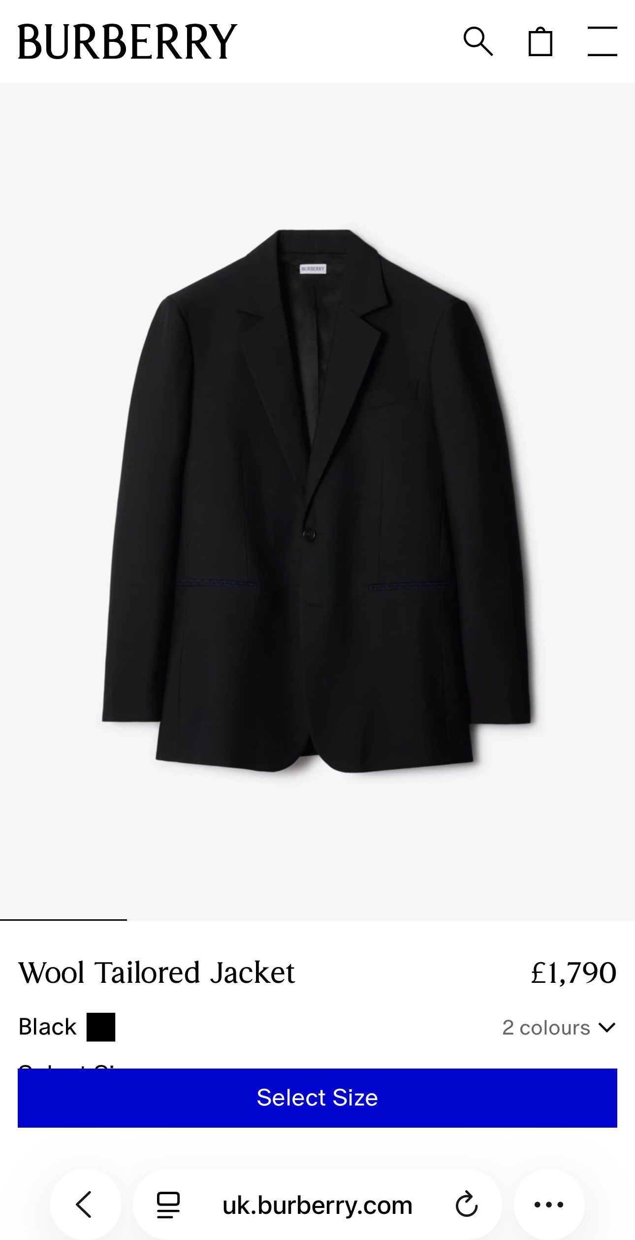 Sacou vintage Burberry în croi actual și culori neutre