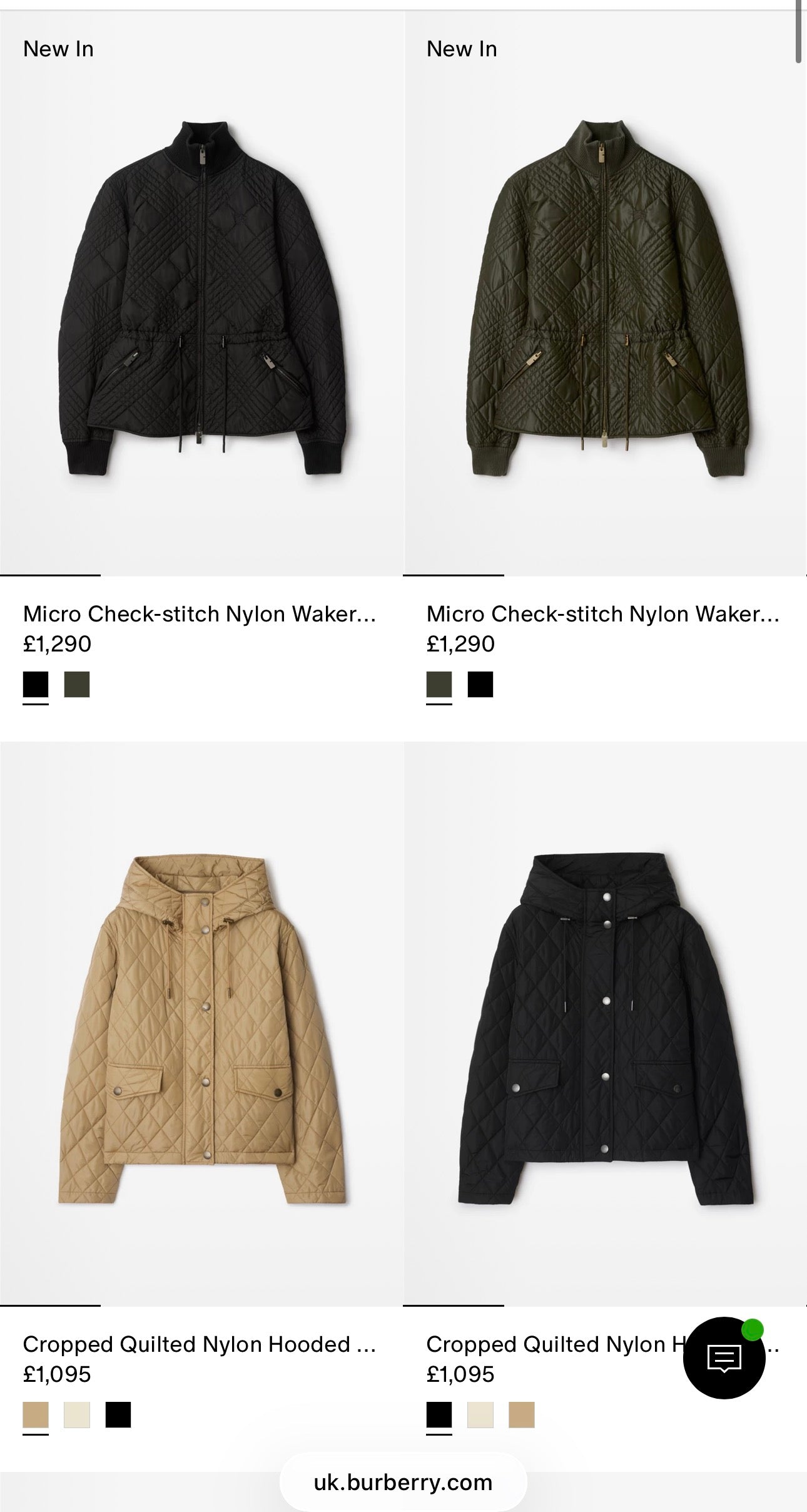 Geacă Burberry de primăvară kaki cu talie ușor marcată de la business la casual