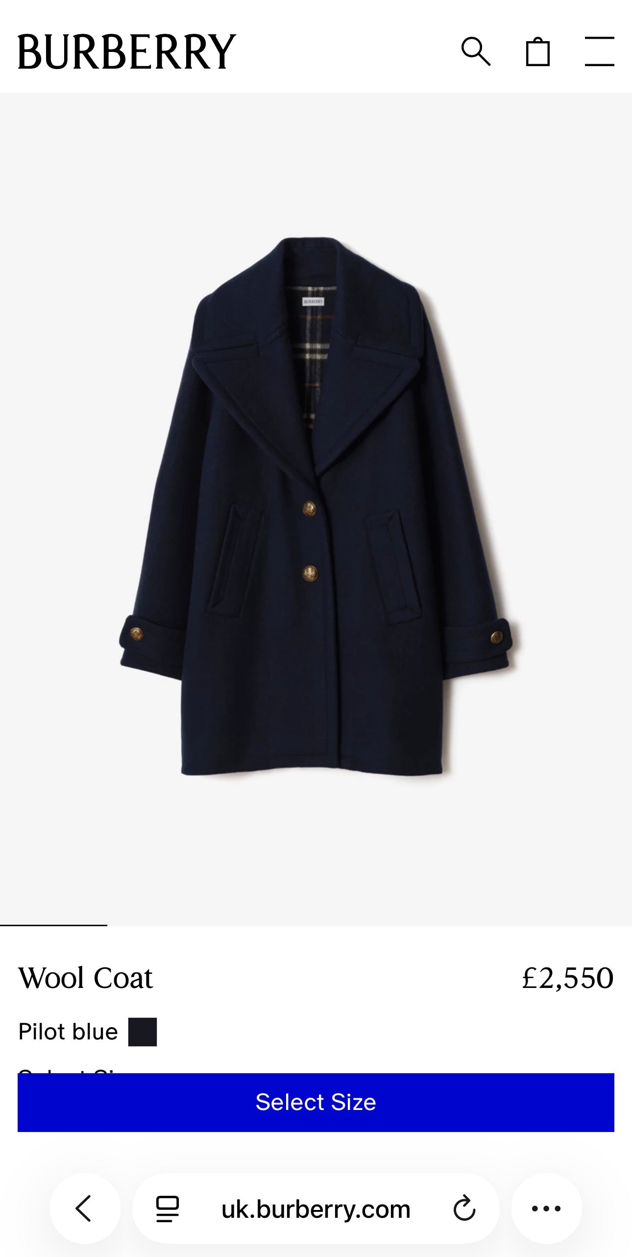 Palton vintage Burberry în croi actual oversized