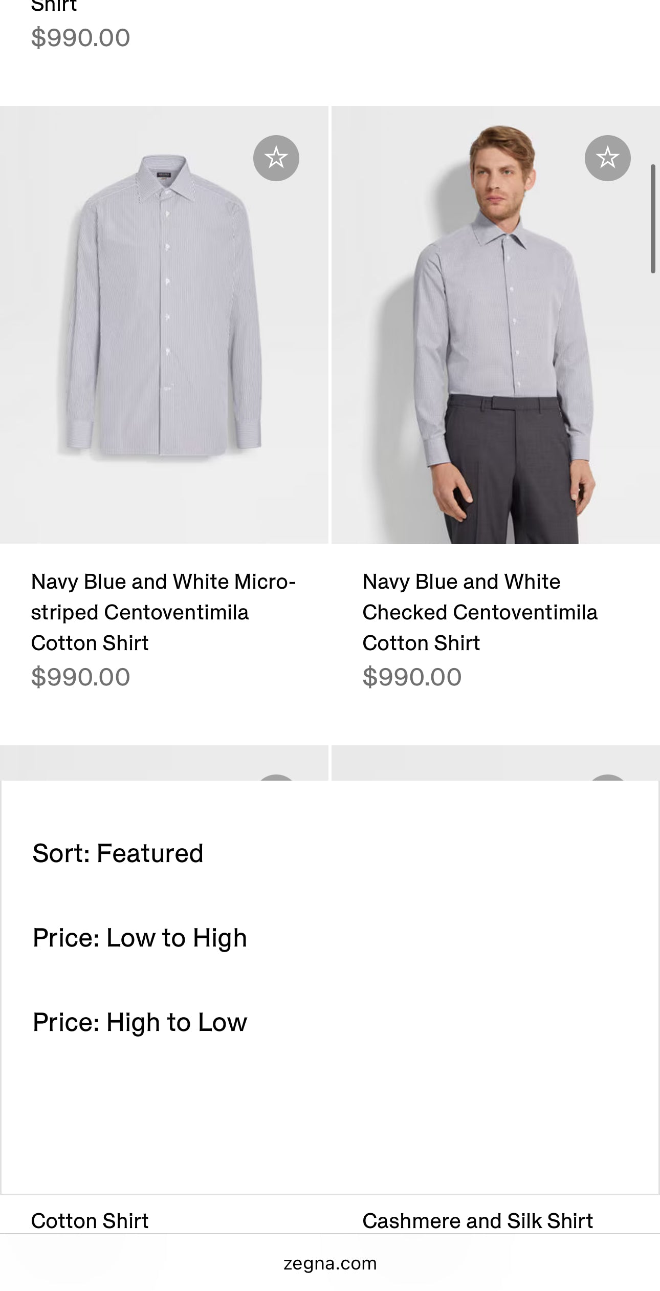 Cămașa ultra luxury Zegna din poplin în carouri fine chocolate brown