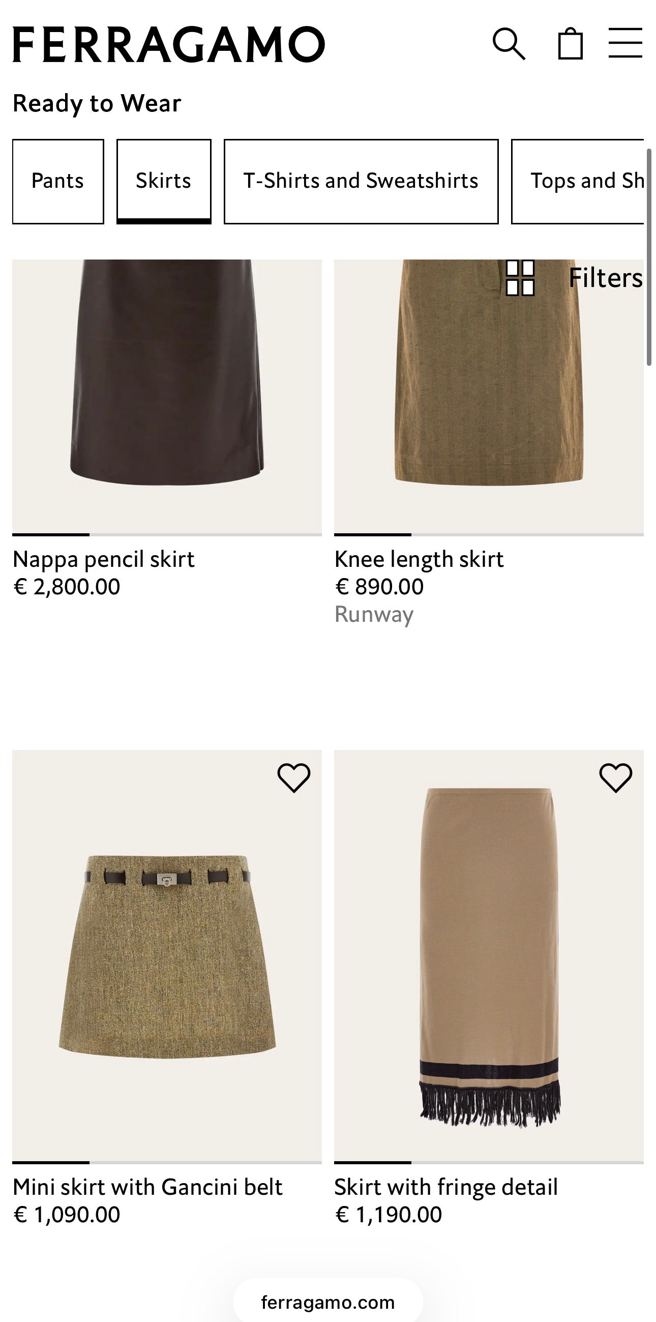 Deux piece uktra luxury Ferragamo din boucle de lana excepțional