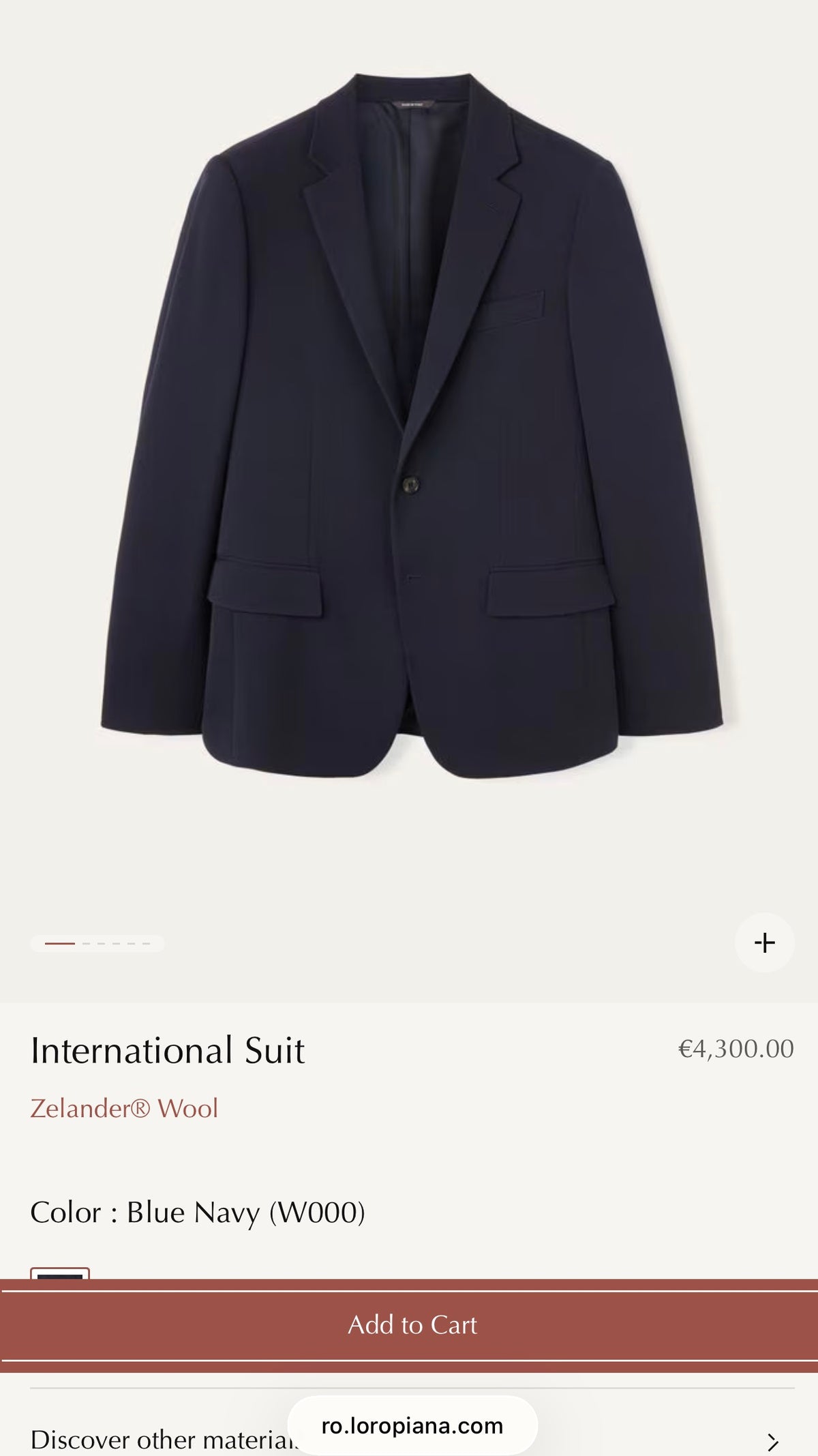 Sacou Loro Piana din tweed de lana merino melanj groasă excepțională
