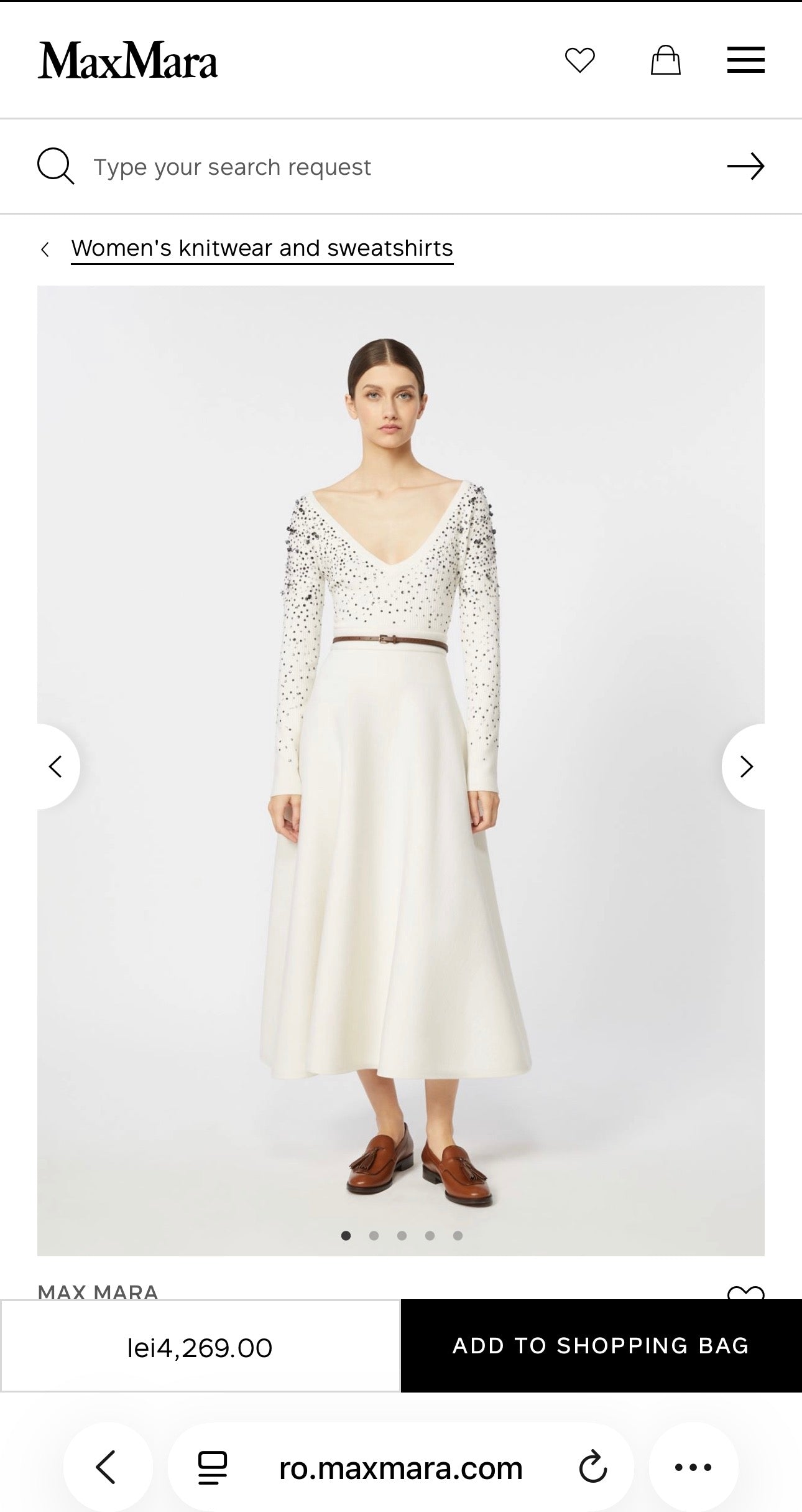 Cardigan negru Max mara de vară 85% mătase naturală și restul cașmir