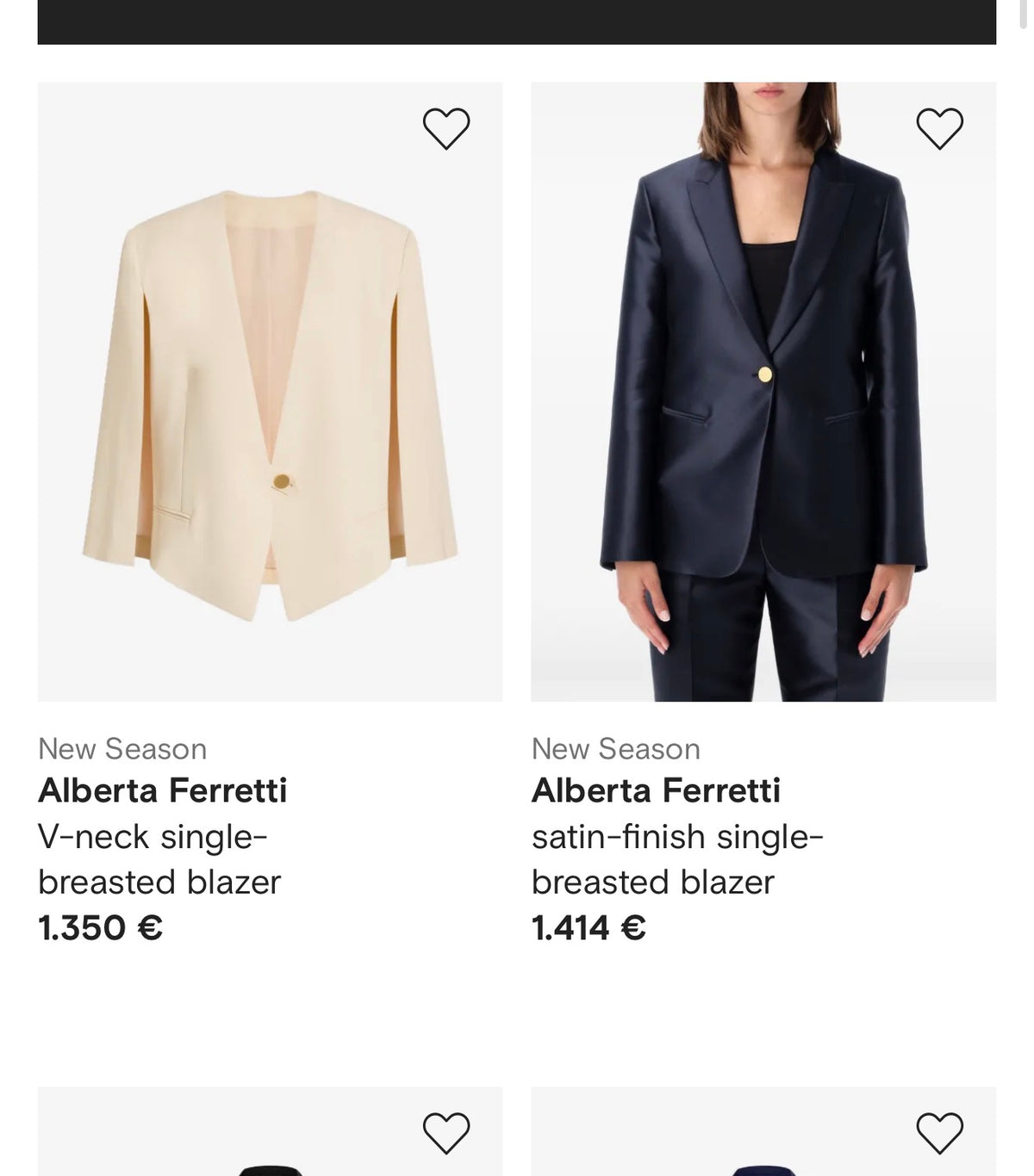 Sacou petite Alberta Feretti petite cambrat din tweed gros de lana camel