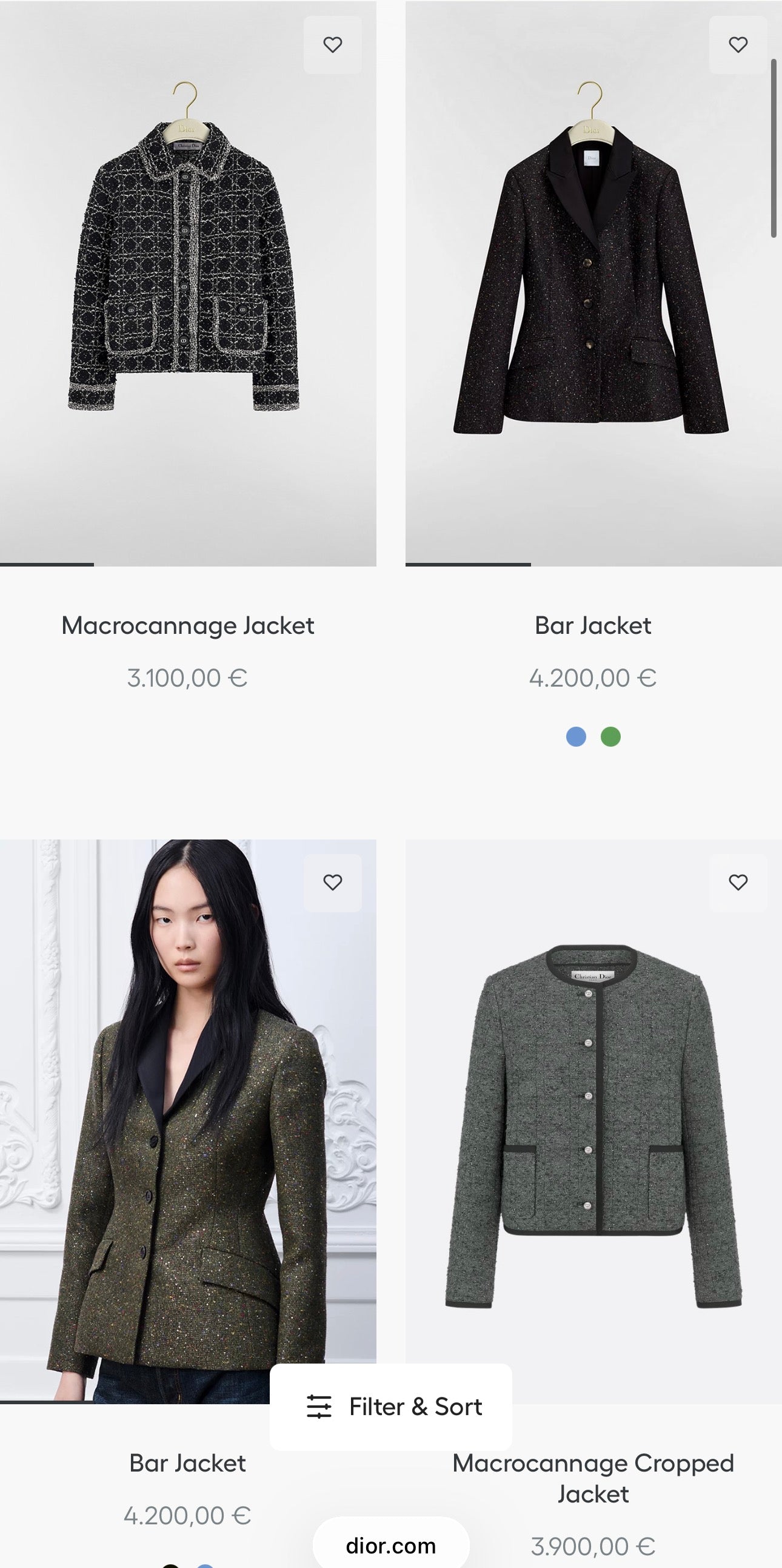 Sacou Dior vintage petite în carouri din lana cu buzunare aplicate