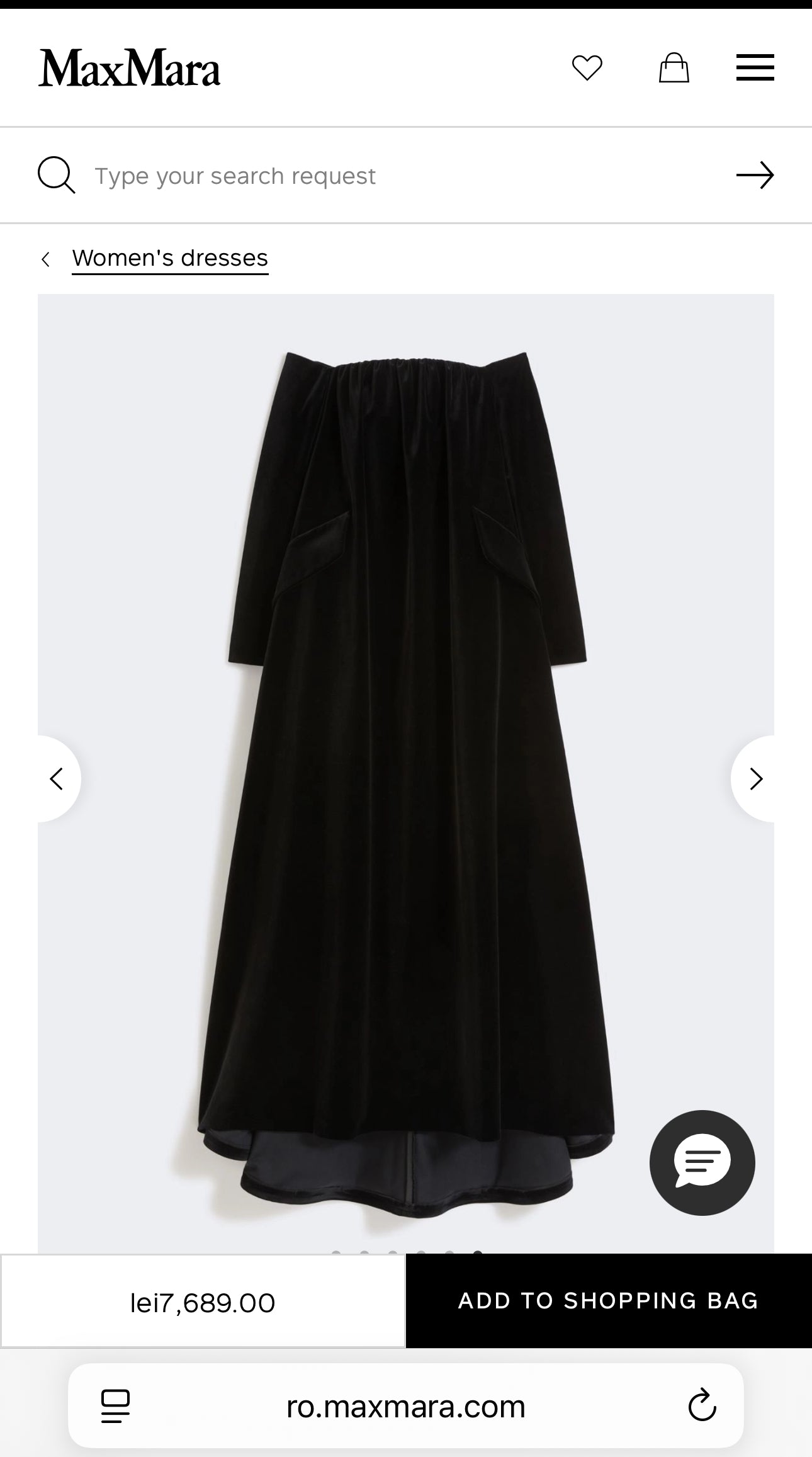 Rochie Max Mara de cocktail din catifea și brocart dark green