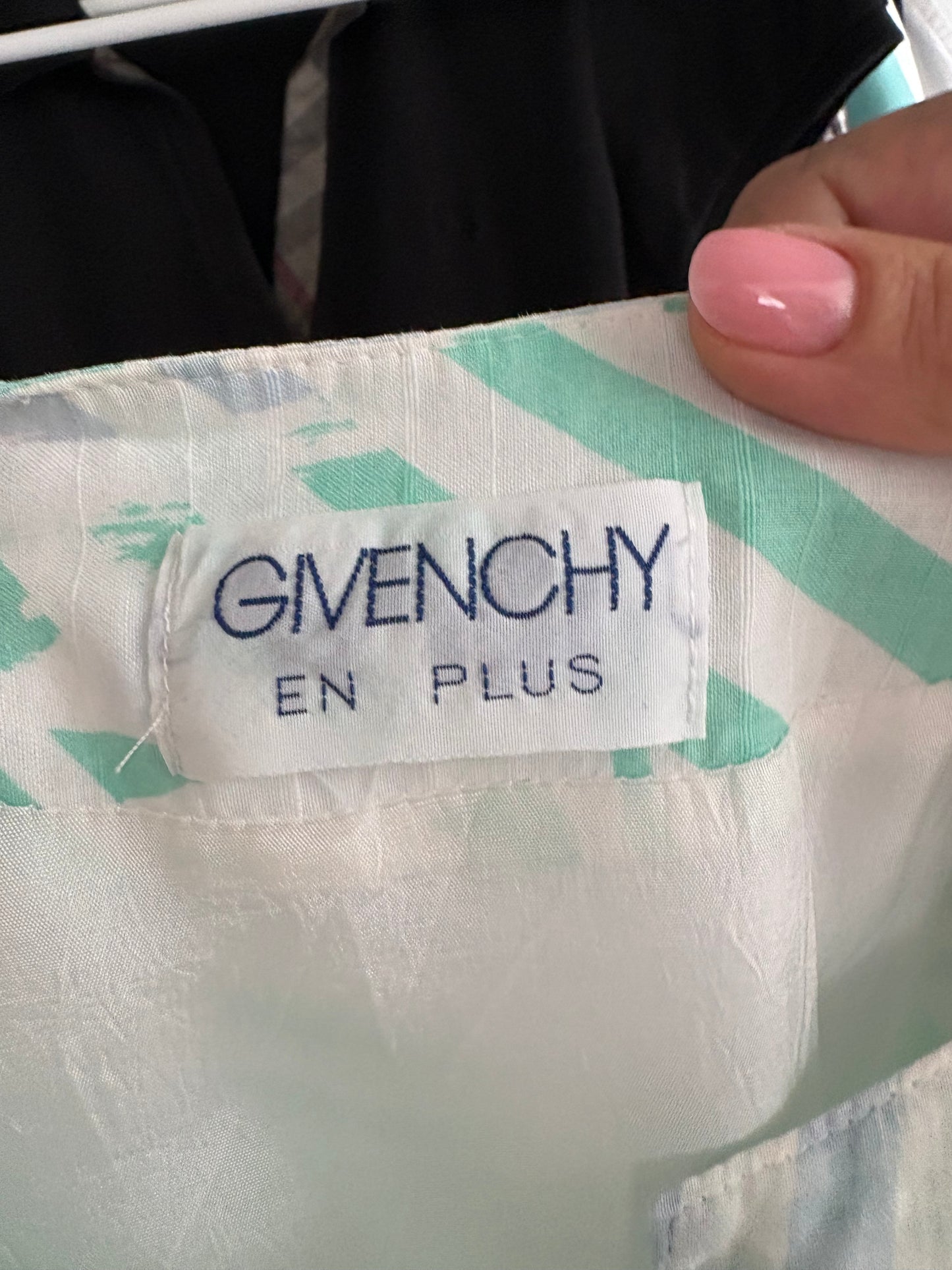 Rochie vintage Givenchy din cea mai fină panzica de bumbac
