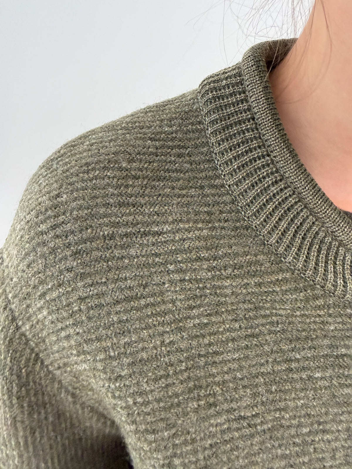 Jacheta din boiled wool gros de brand super premium forest green ultra confort