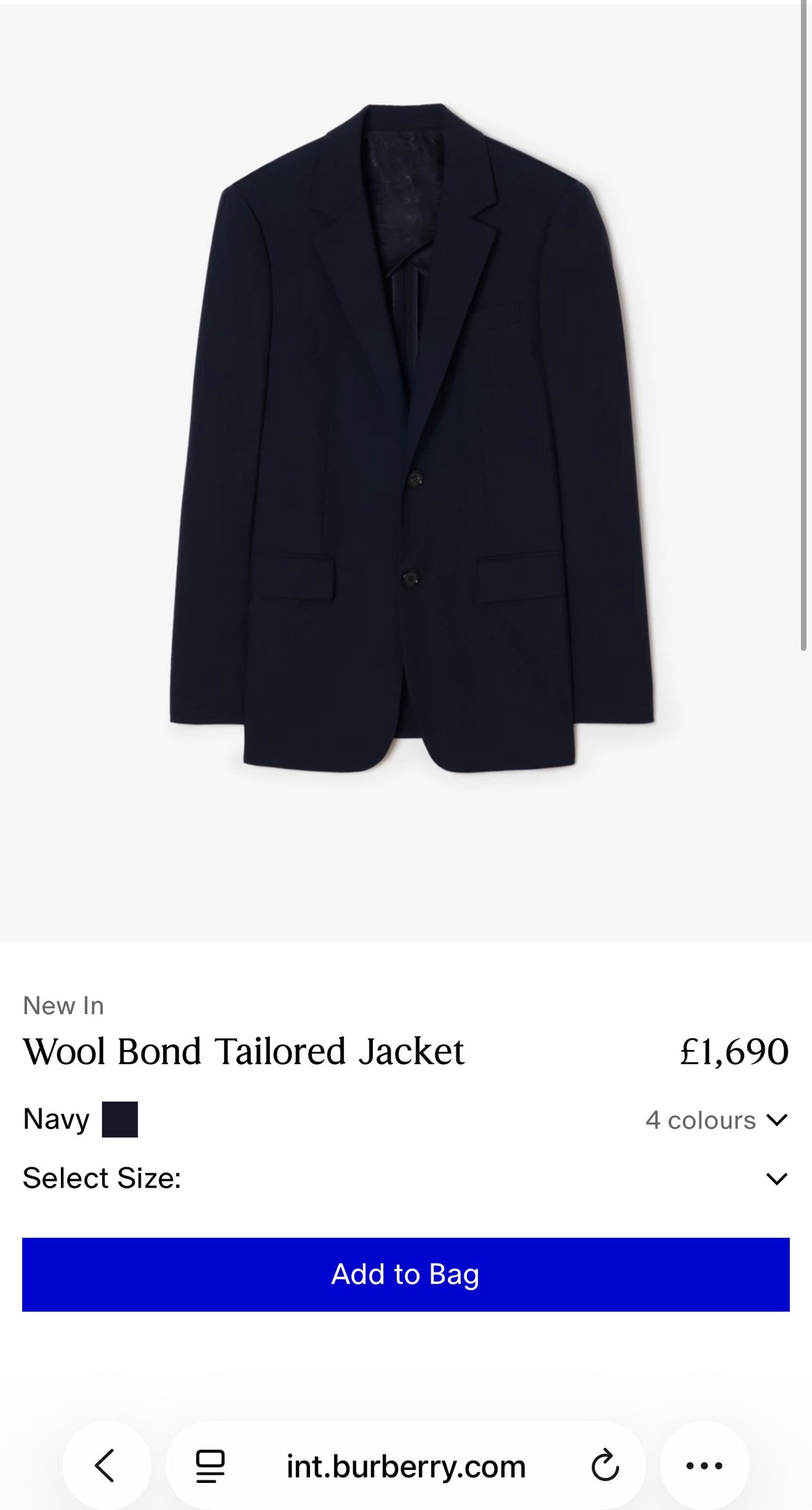 Sacou Burberry cu nasturi metalici aurii cu logoul brandului plus size din lana extrafina