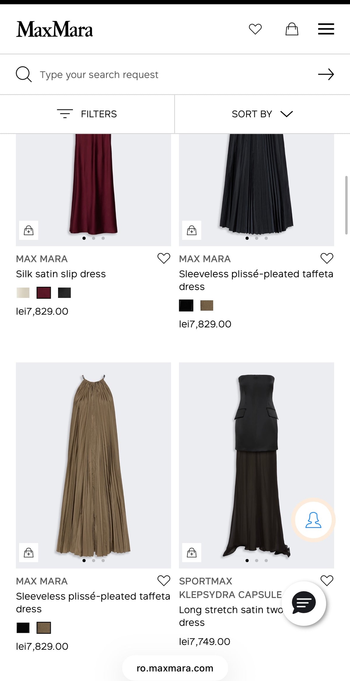 LBD Max Mara de cocktail din lana extrafina cu decolteu bateau și inserții fine argintii