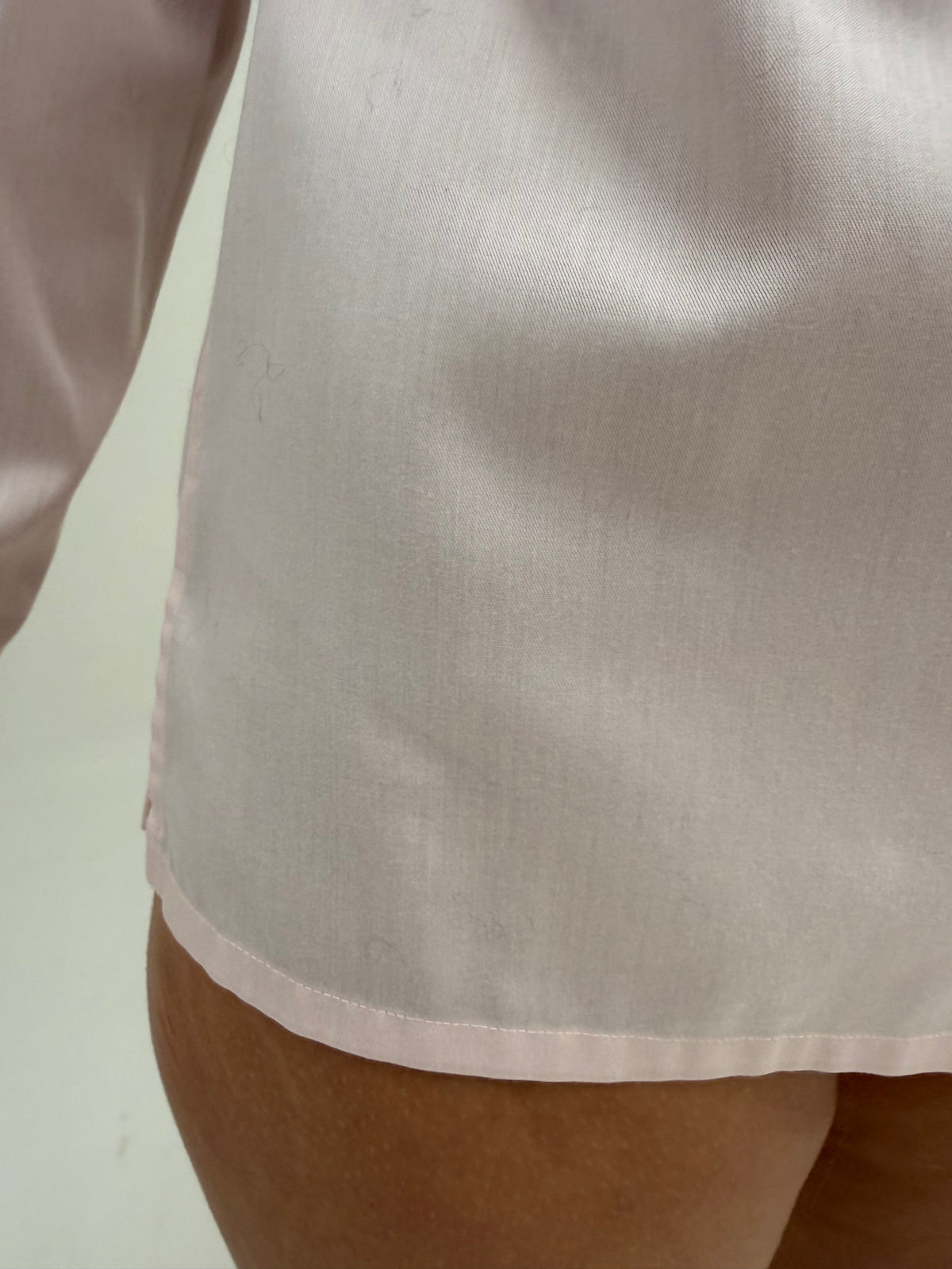 Cămașa de brand super premium powder Pink din poplin de bumbac