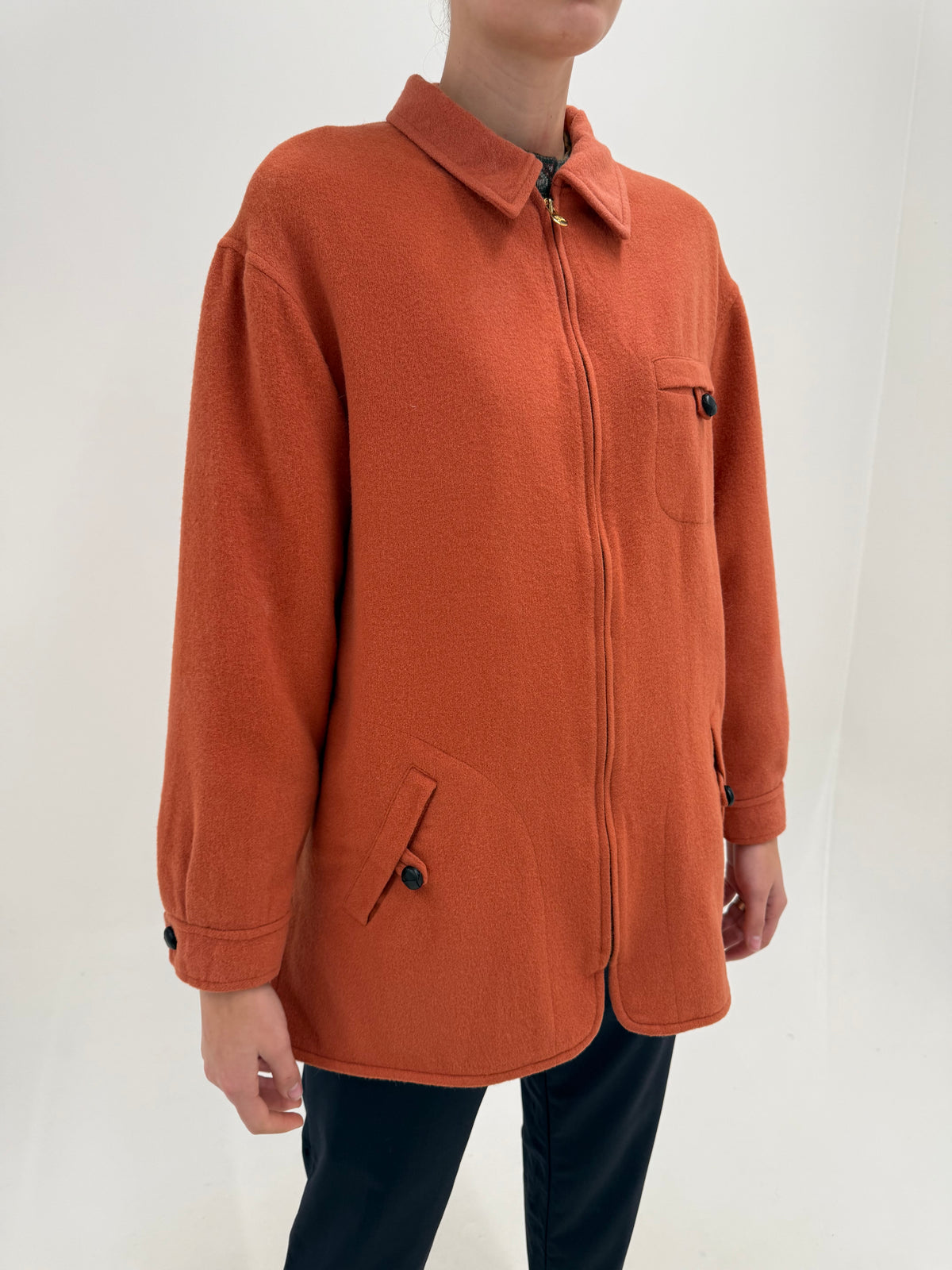 Jacheta Burberry ‘Car Coat’ ultra luxury vintage 100% camel hair