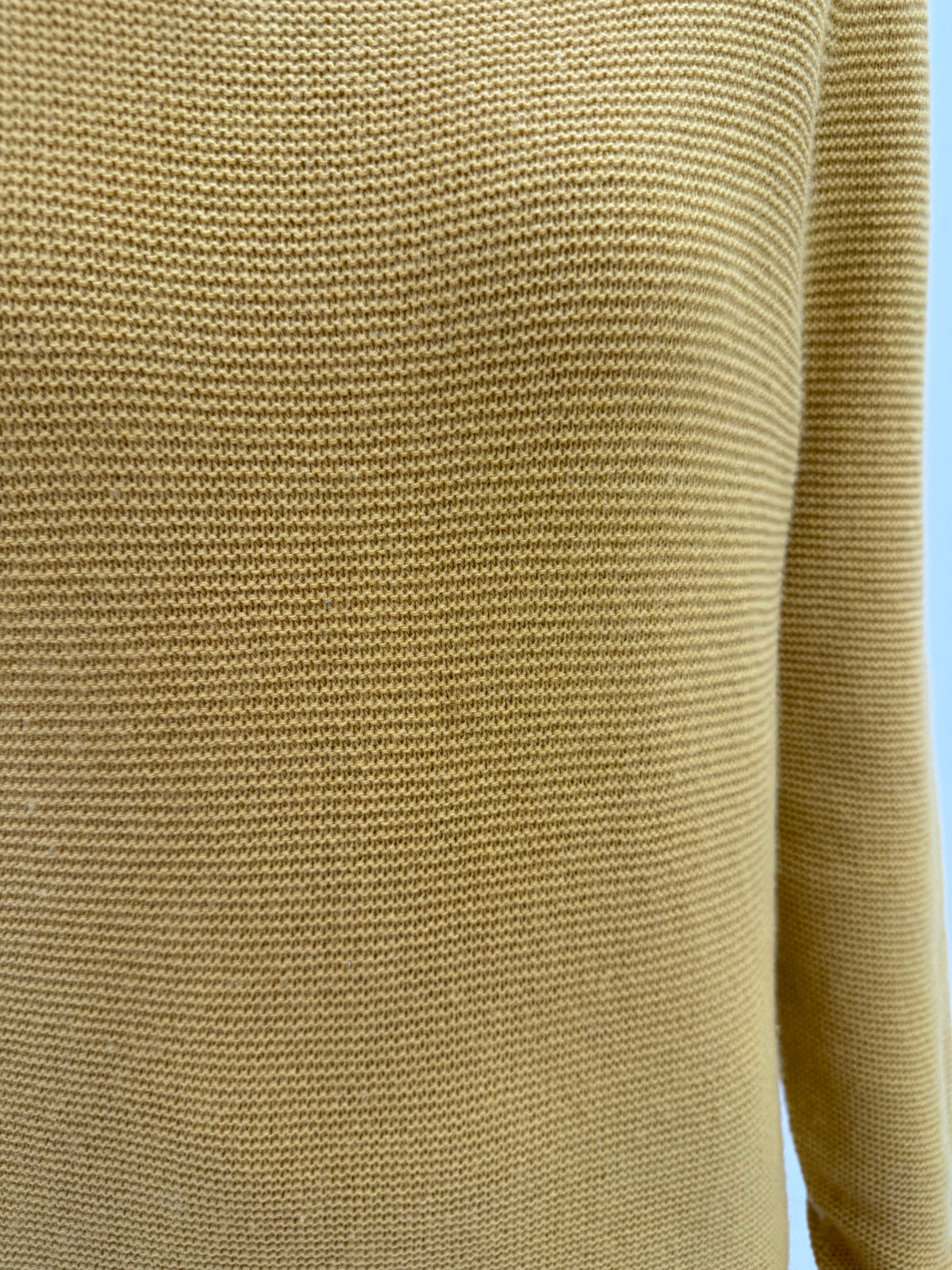 Pulover italian din cașmir multiplu în nuanțe superbă de mustard yellow