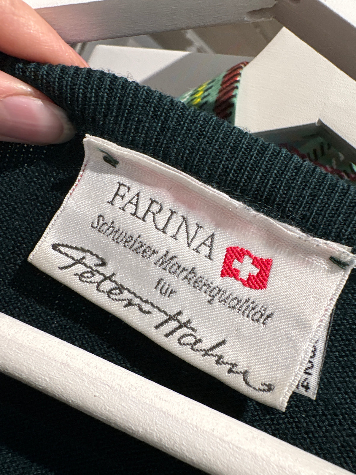 Pulover dark ocean green din lana pura extrafina virgină certificată