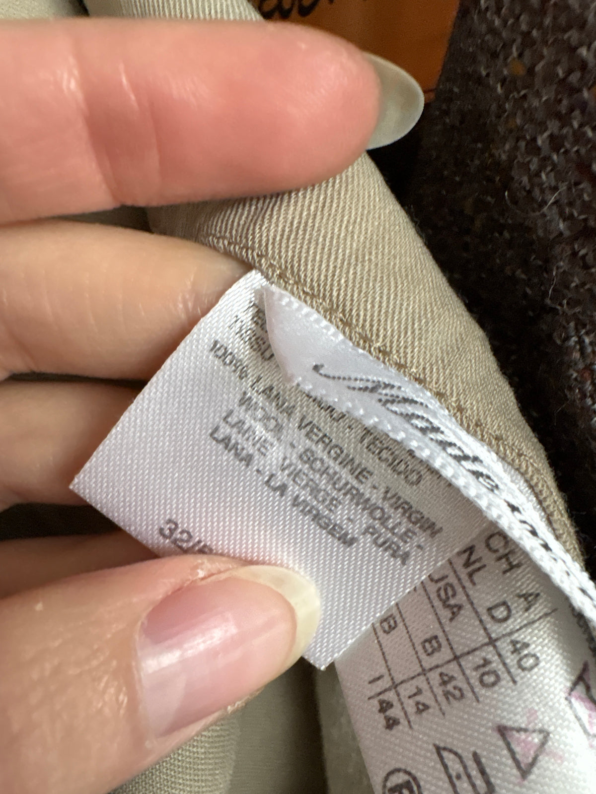 Fustă Max Mara grej petrecuta și drapată ultra chic atemporală din lana extrafina