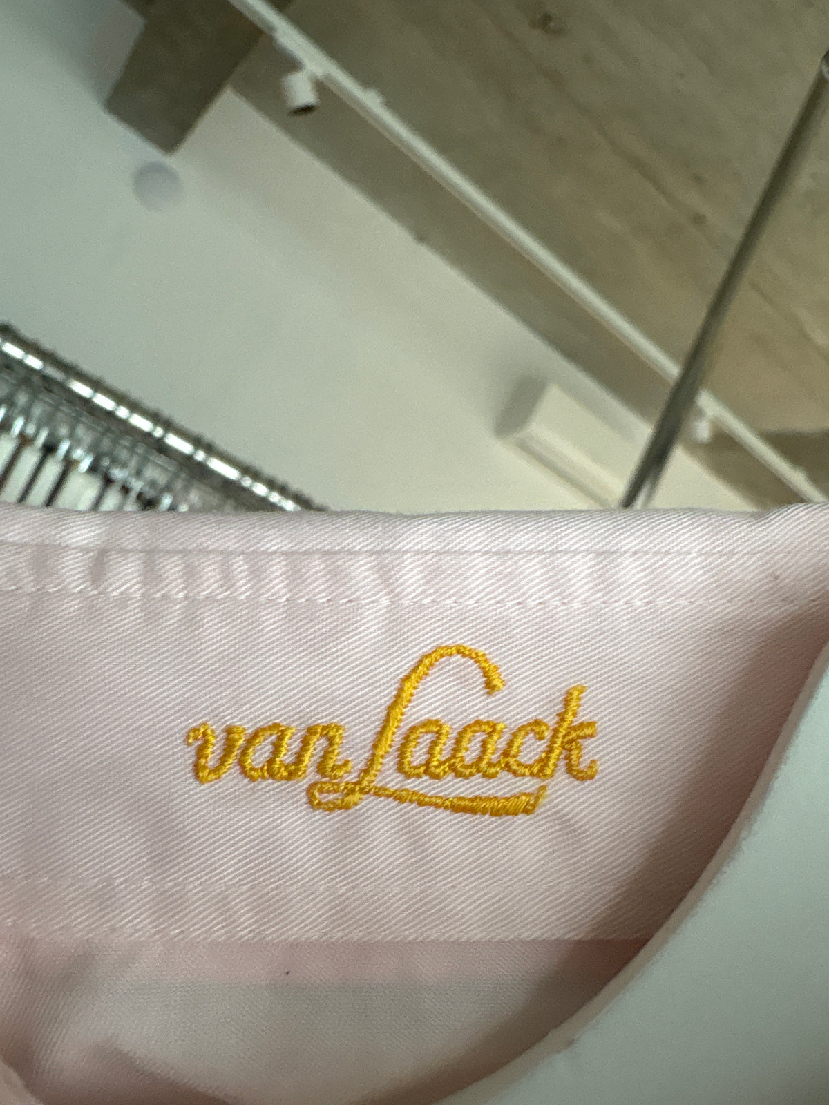 Cămașa de brand super premium powder Pink din poplin de bumbac