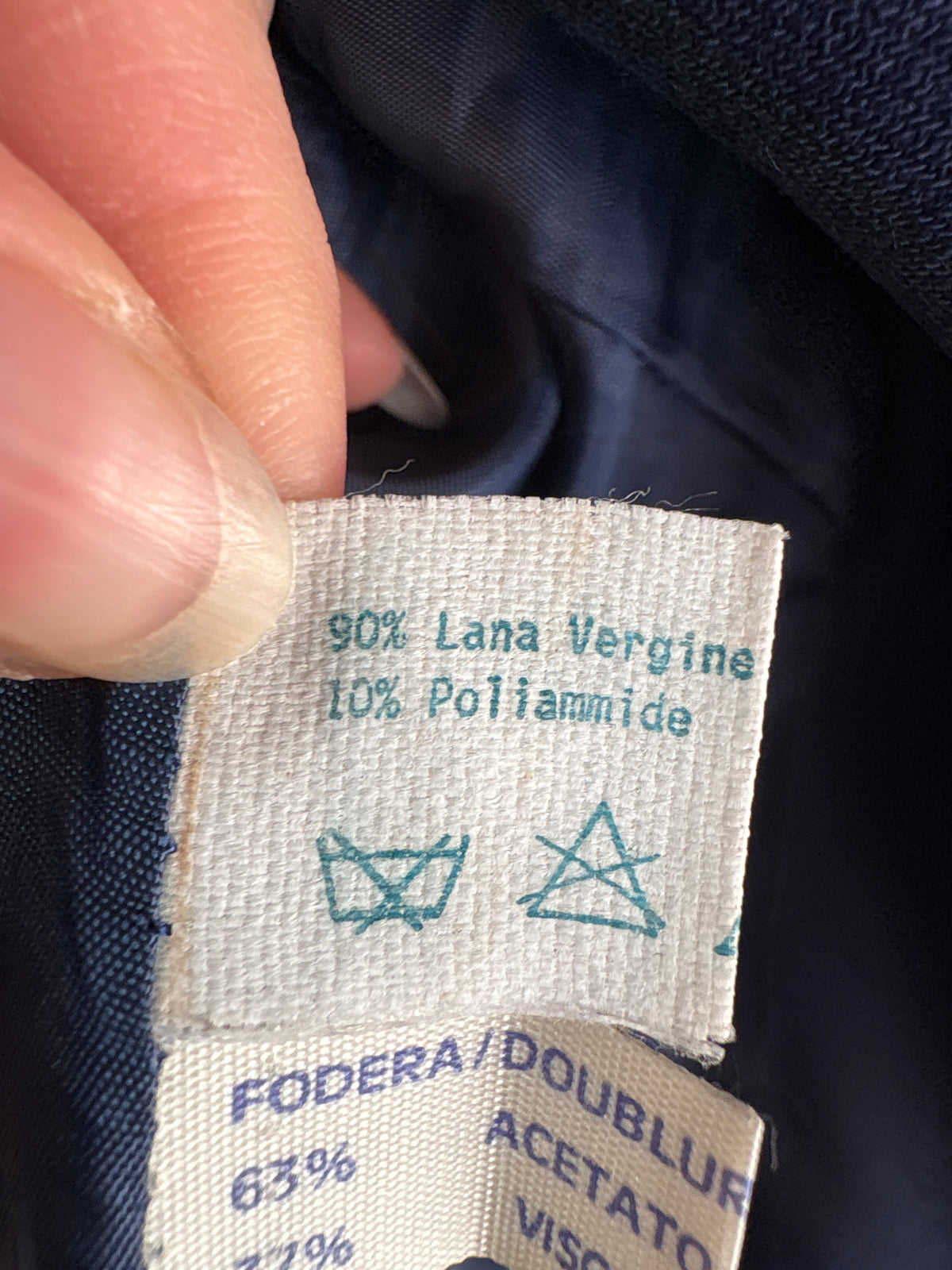 Sacou Luisa Spagnoli elegant din lana extrafina structurată cornflower blue