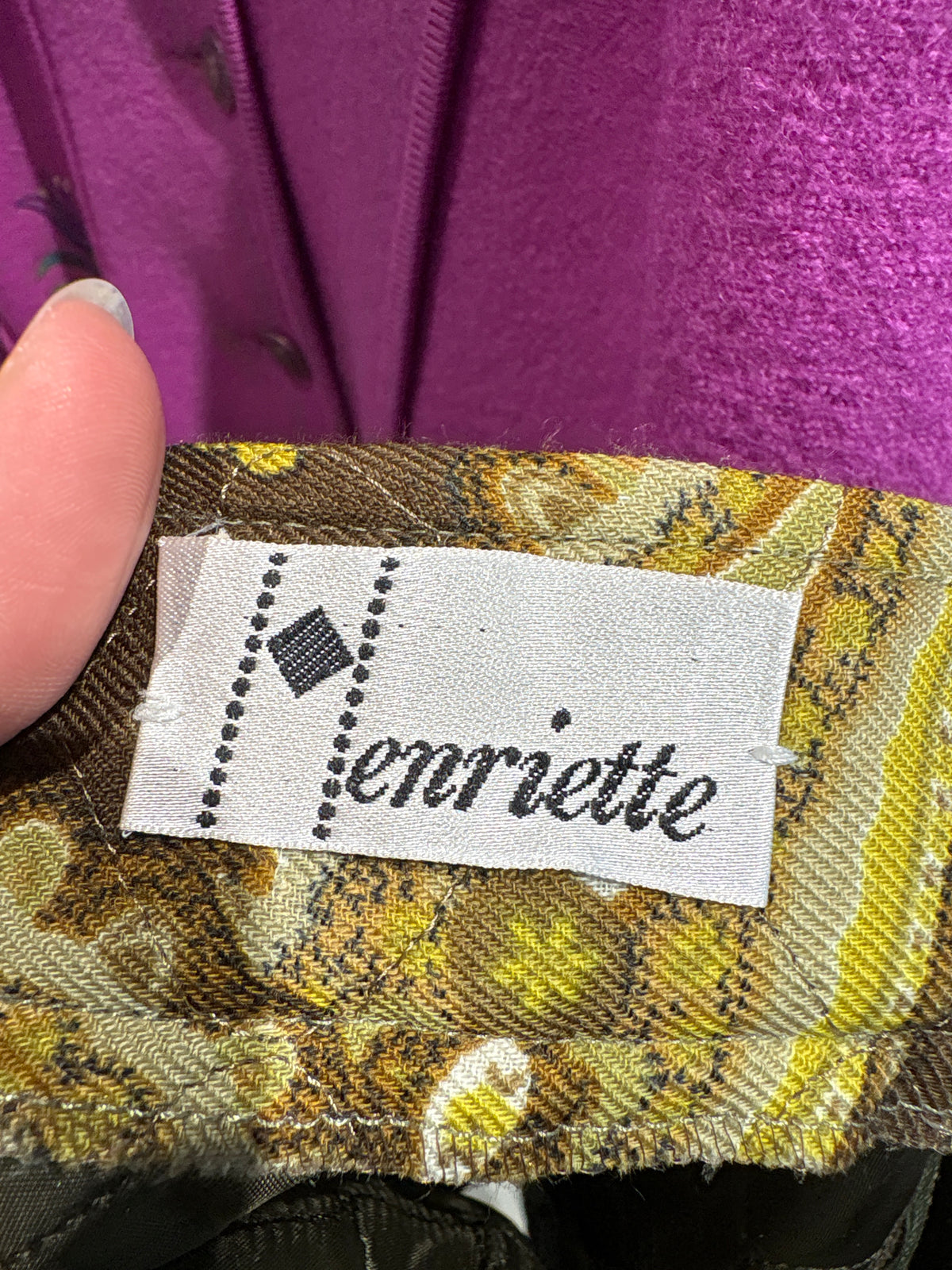 Fustă italiană cu print paisley și culori superbe din mătase fin de lana extrafina