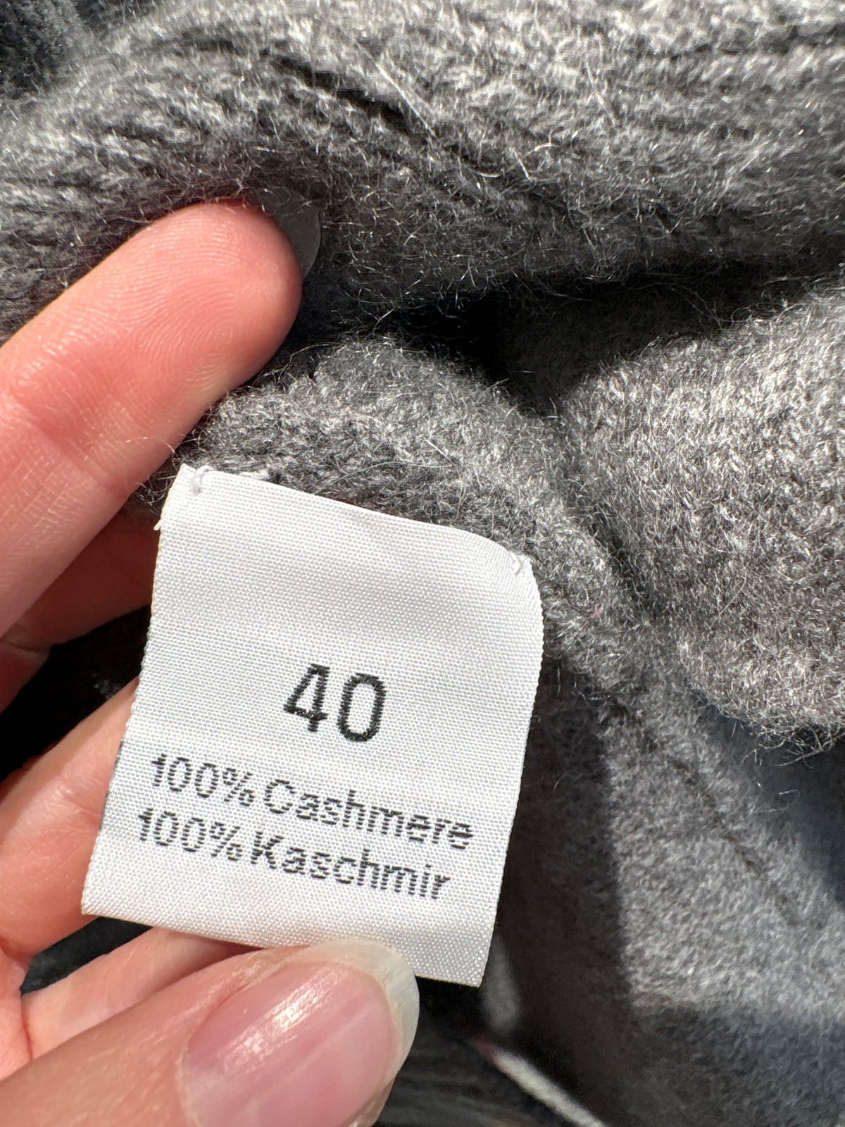 Cardigan din cașmir super gros multiply de gramaj mare în stil sacou de brand premium
