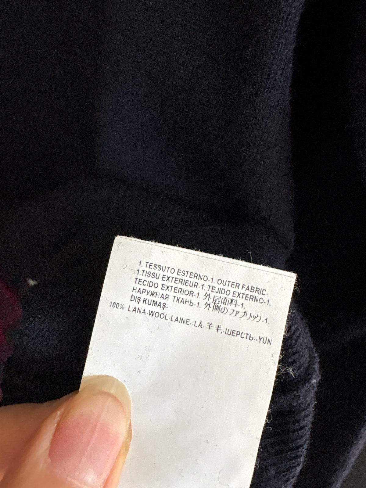 Pulover vintage Versace din lana extrafina în anchior cu ‘epoleți’ din brocart de lana