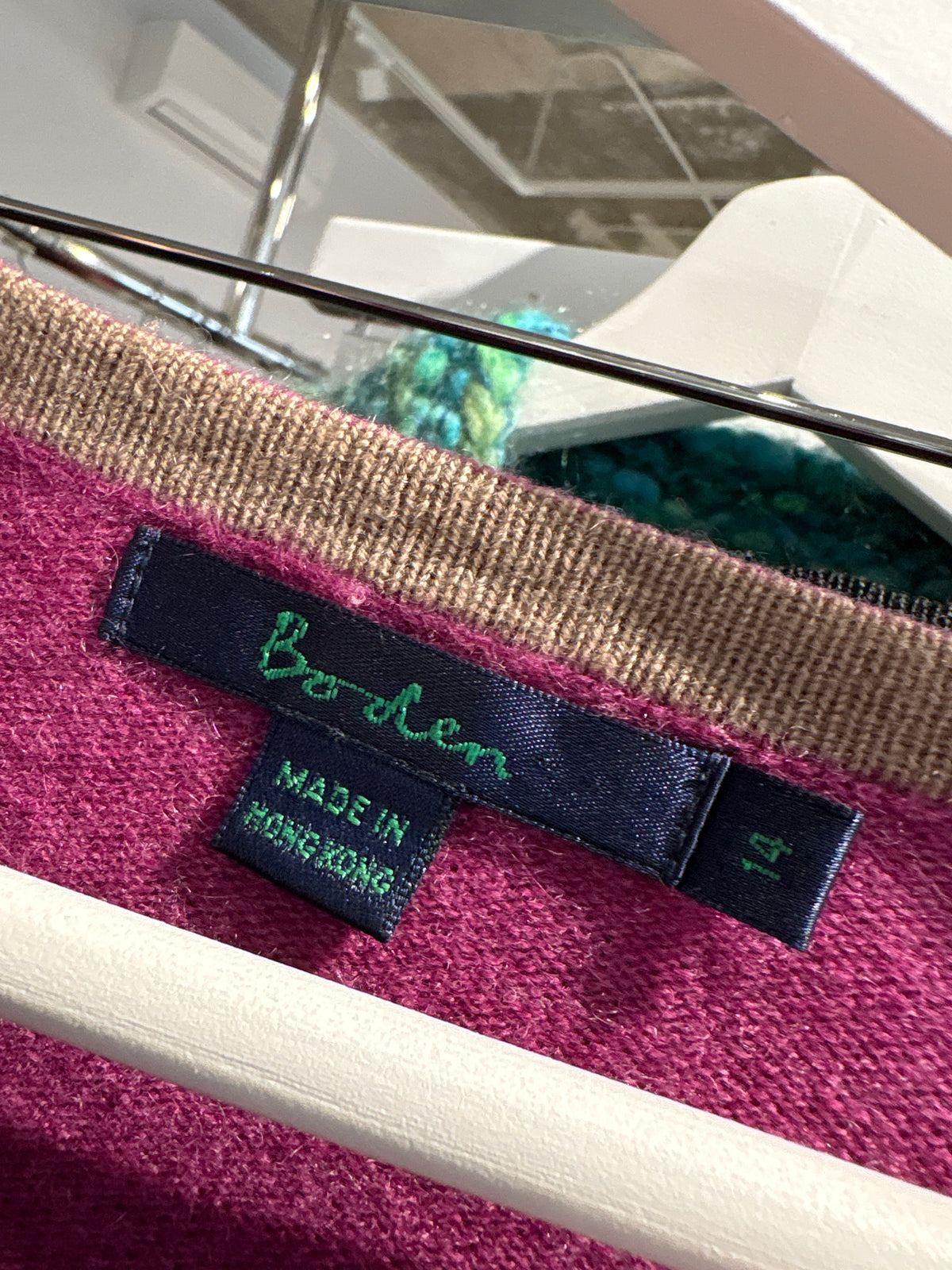 Cardigan din cașmir orchid purple în anchior