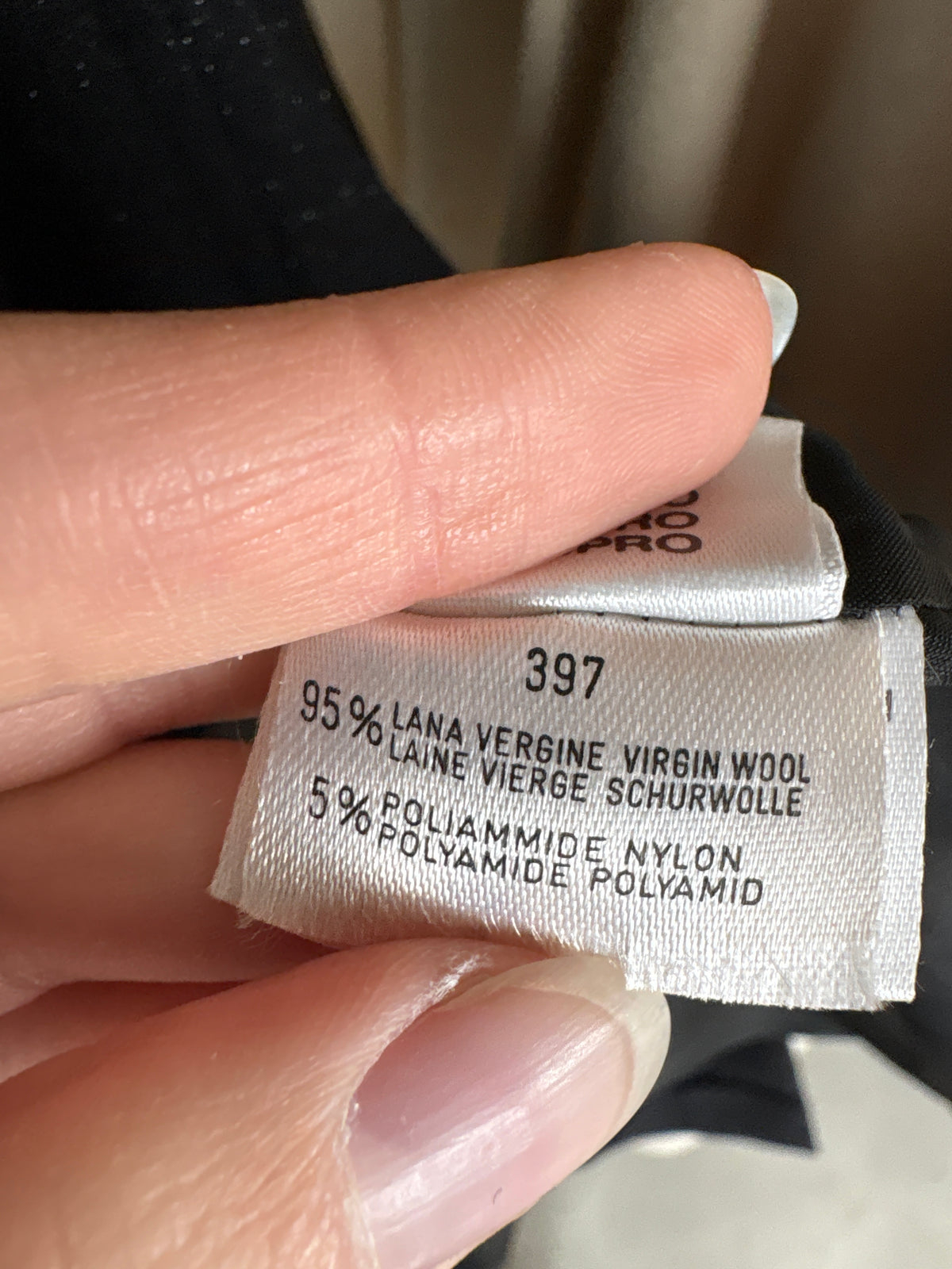 LBD Max Mara de cocktail din lana extrafina cu decolteu bateau și inserții fine argintii