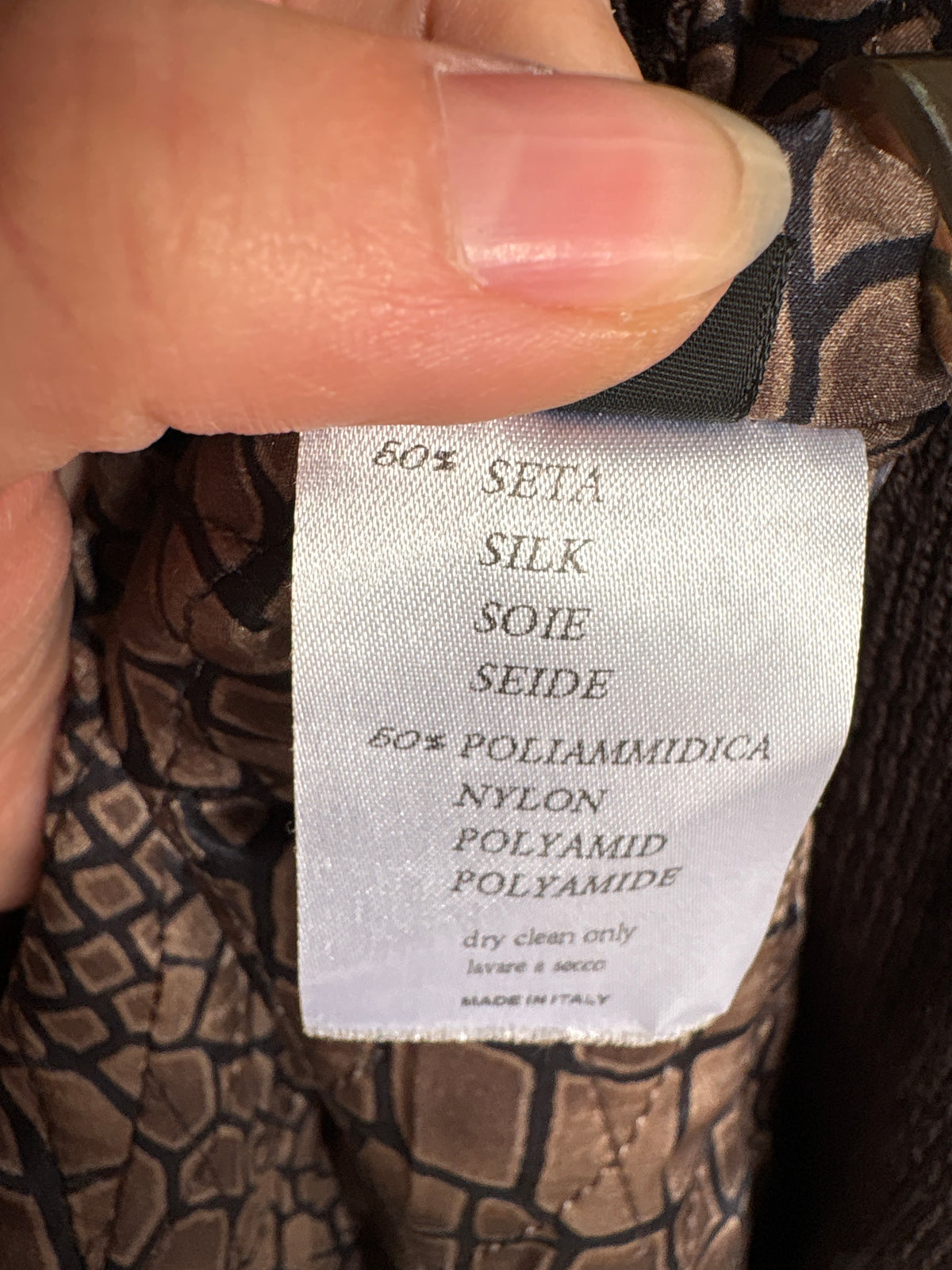 Jacheta maro excepționala couture duffle coat din tricot de lână cu interior din mătase light padded