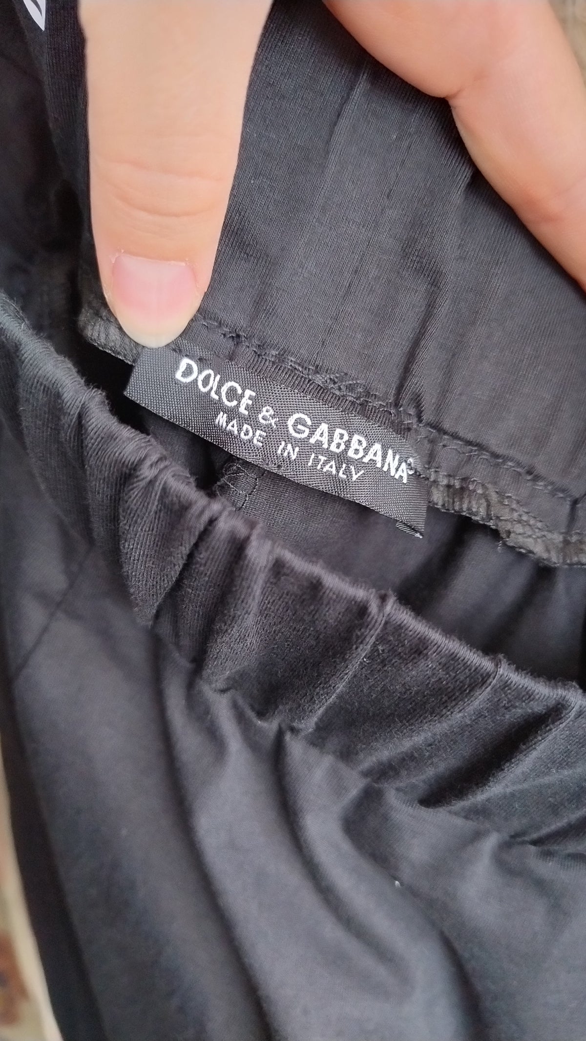 Pantaloni Dolce&Gabbana casual din bumbac premium